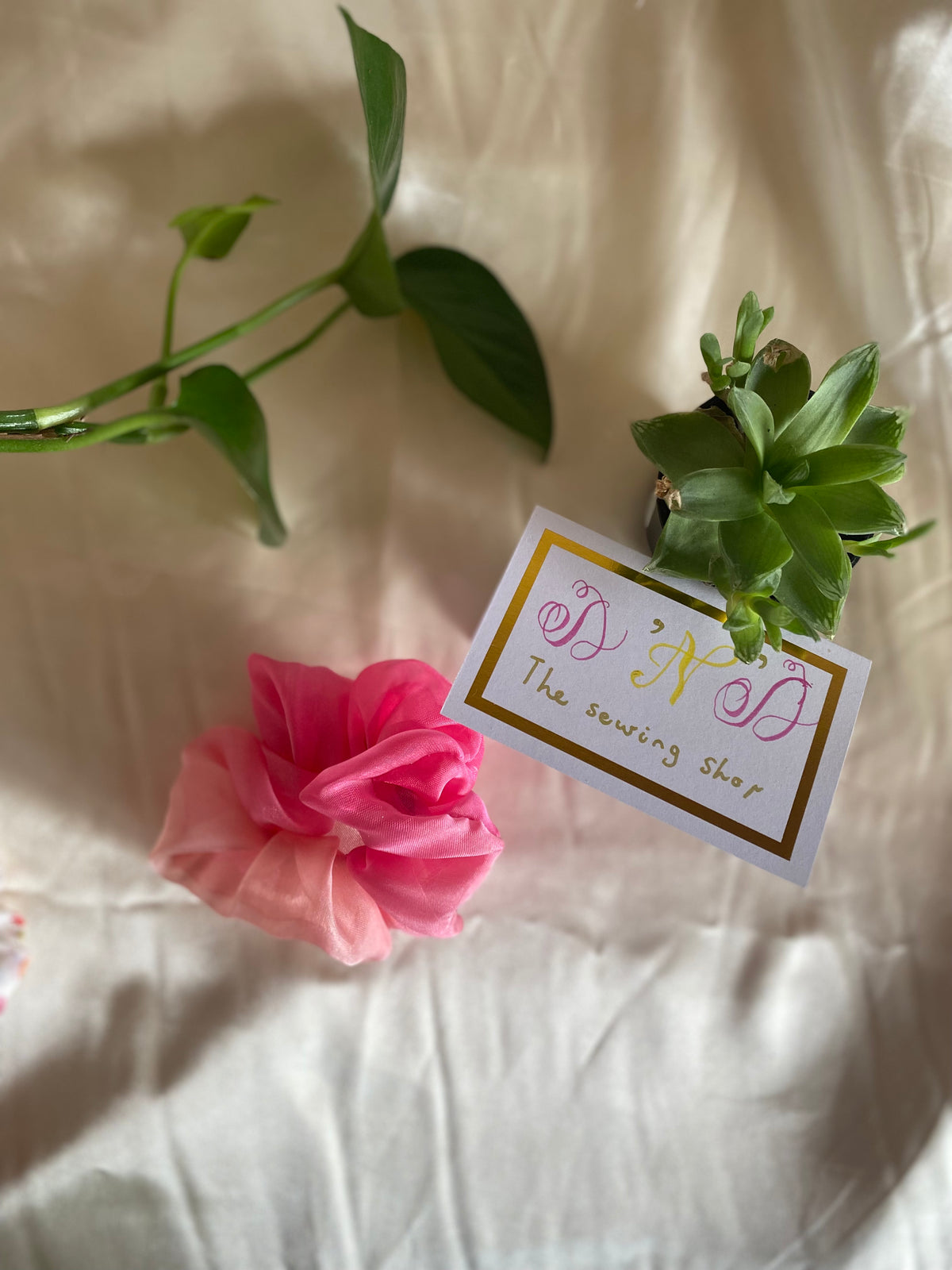 Spring Special Floral Fabric Scrunchies