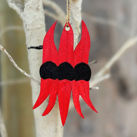 Sturt's Desert Pea Hand Painted Christmas Decoration