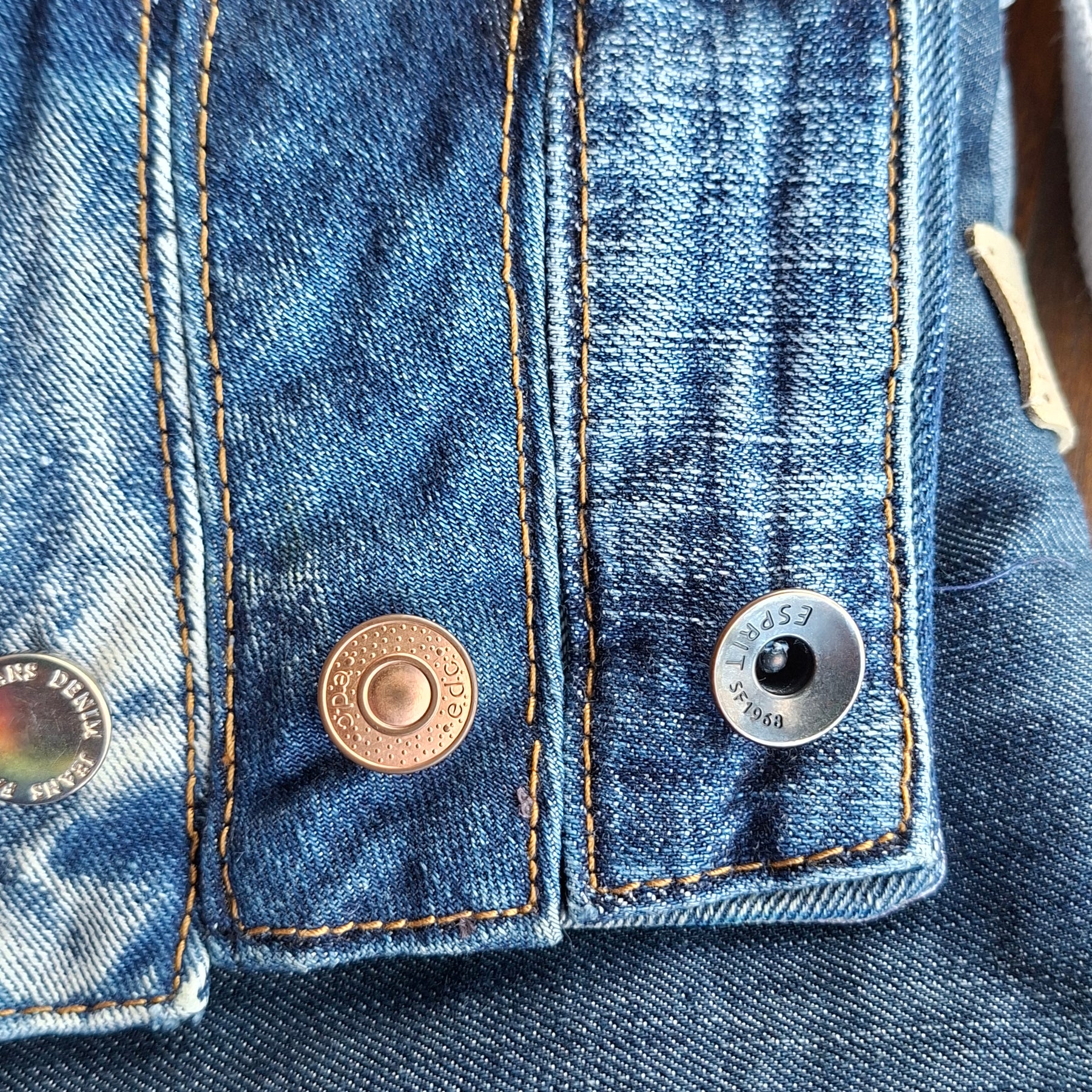 Upcycled Denim Unisex Crossbody Bag