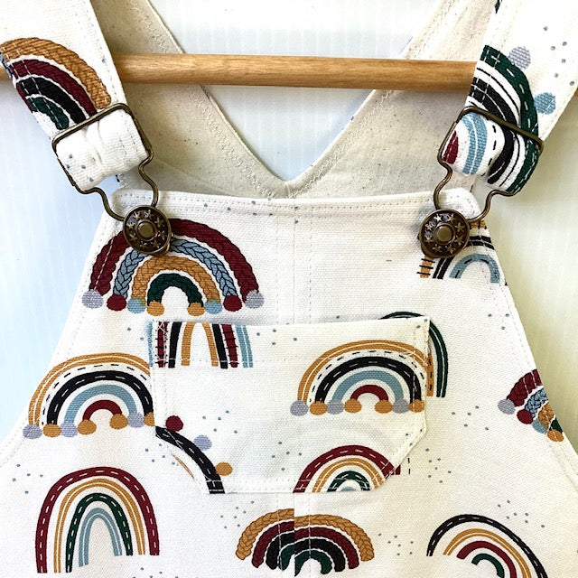 Rainbow overalls with Buckles