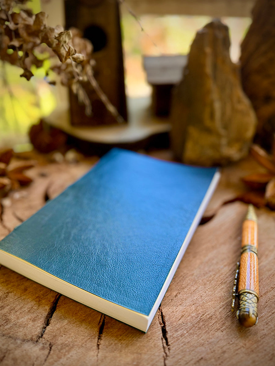 Soul Weaver's Field Book - A5 Green Leather Journal
