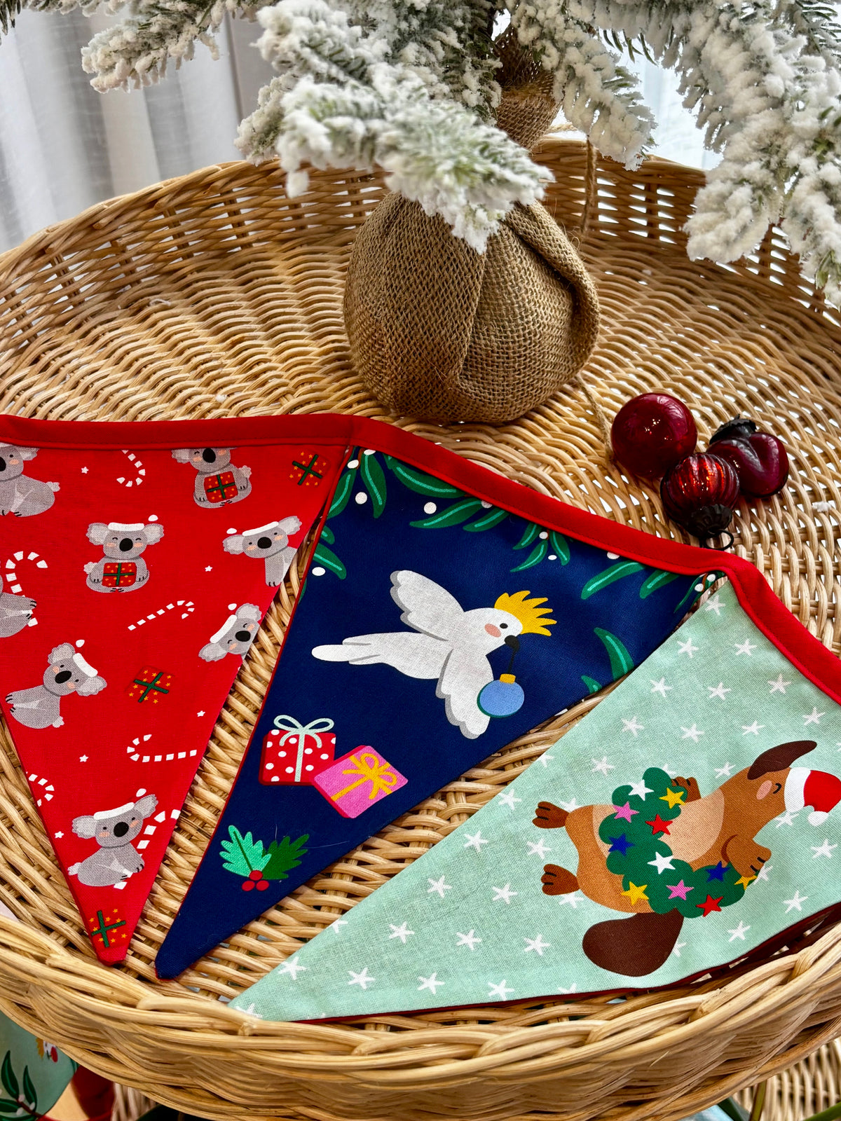 Christmas Australiana Bunting