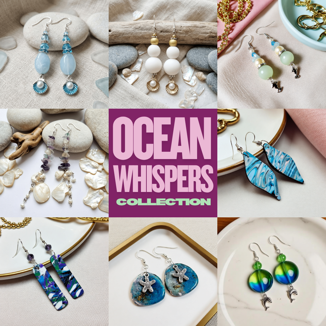 Ocean Whispers Collection – Ocean Inspired Earrings