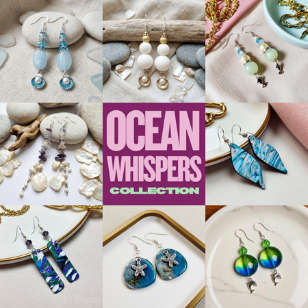 Ocean Whispers Collection – Ocean Inspired Earrings