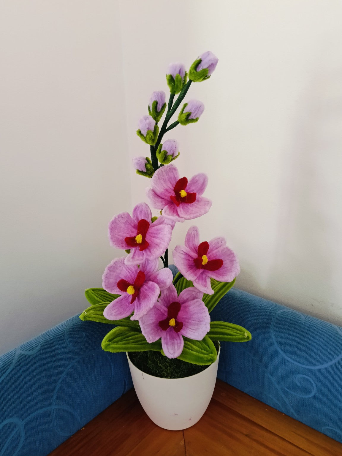 Everlasting Orchid Pot 🌸 | Orchid Flower Arrangement | Home Décor & Gift