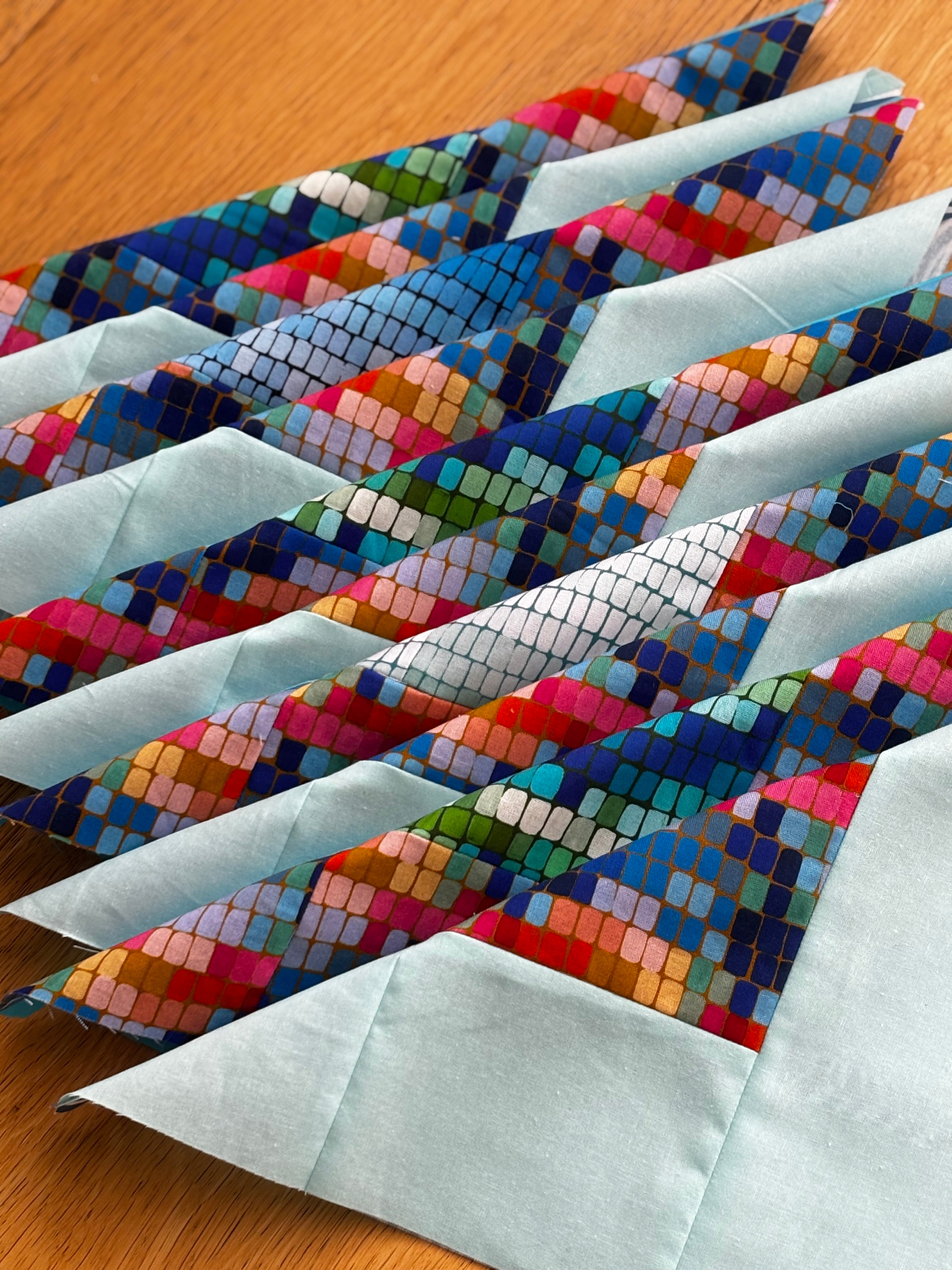 Custom queen quilt Heather