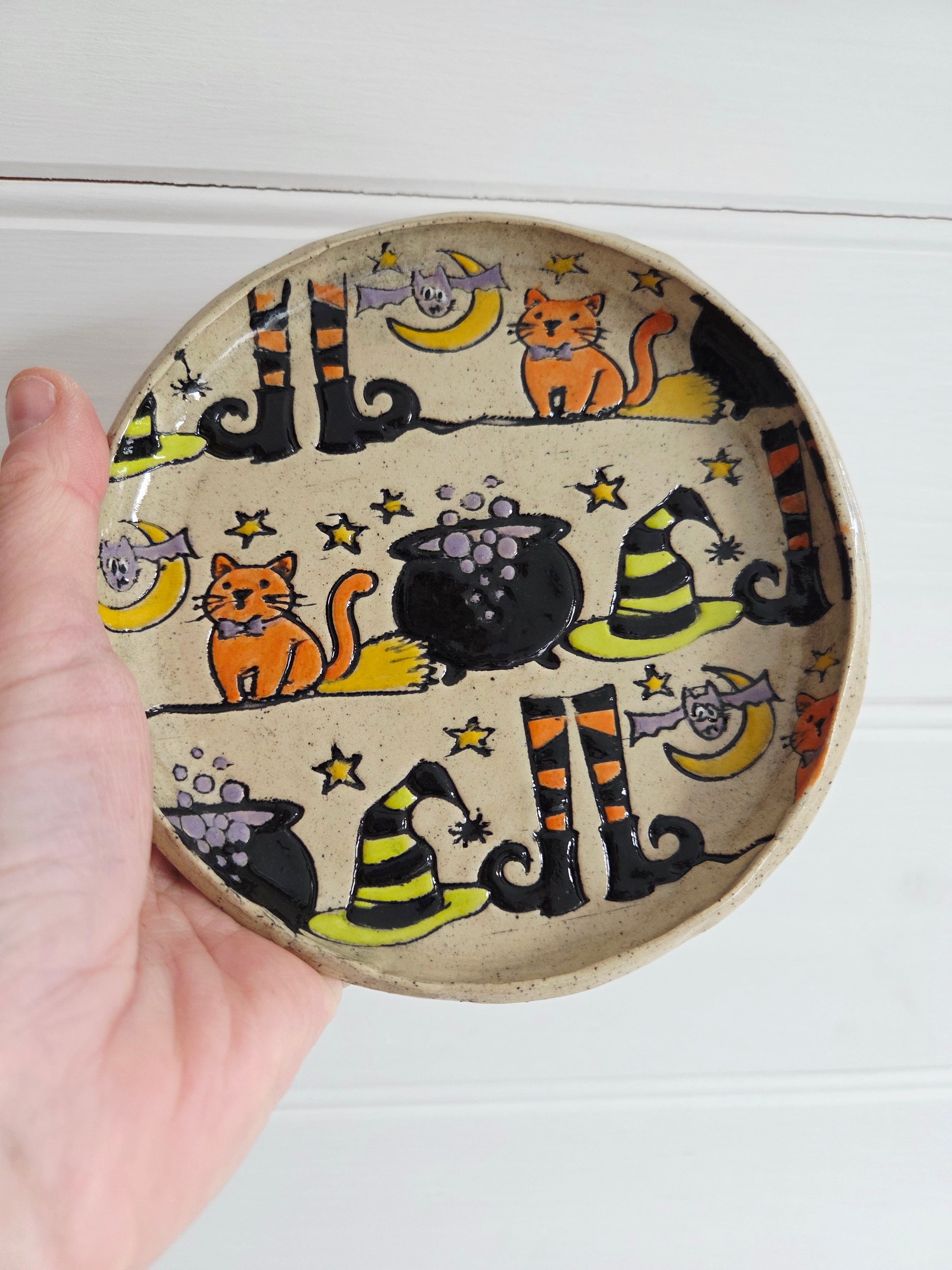Special Order for Jacqueline - Witchy Plate