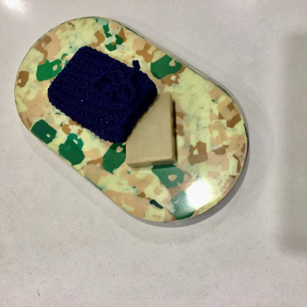 Crocheted Eco-Friendly Bathroom Collection - Soap Sock