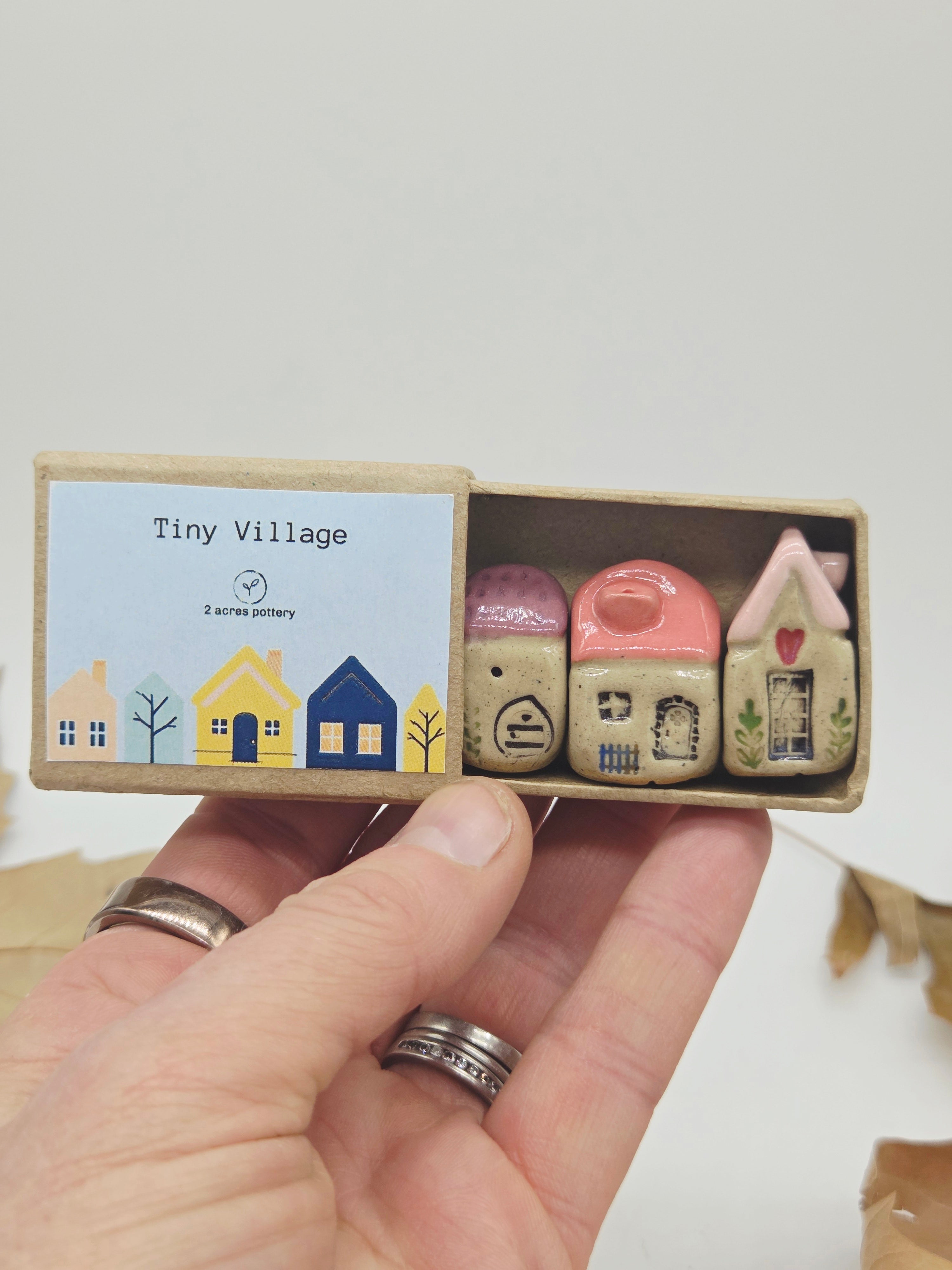 Tiny Ceramic Village - Whimsy Way