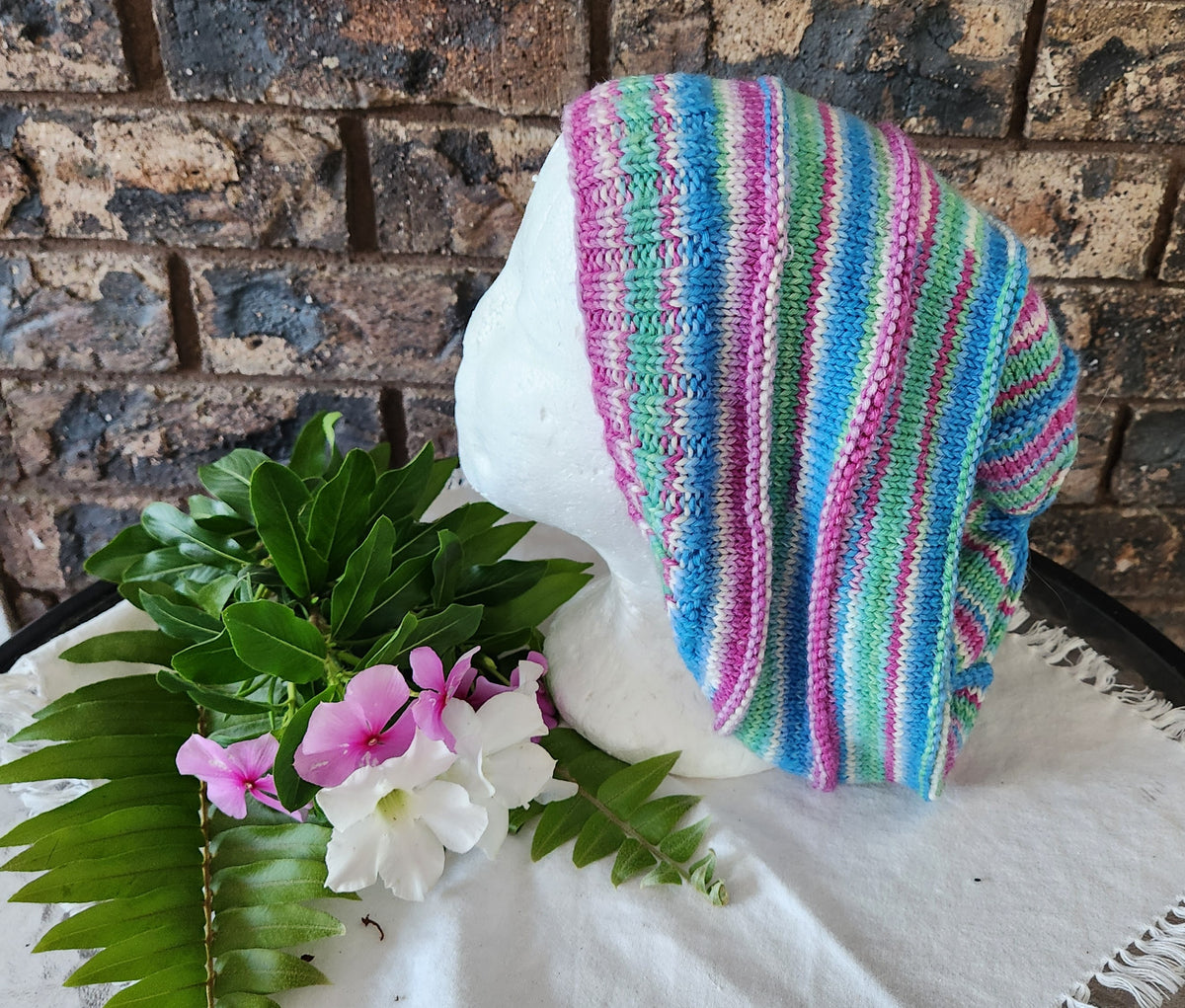 Slouch Beanie / Hat Knitted