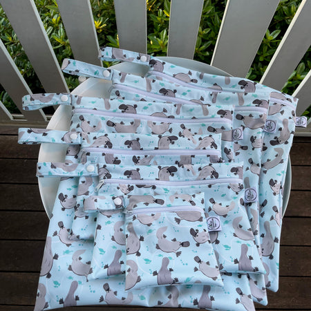 READY MADE Water-resistant wet bags - Platypus (Annette Winter)