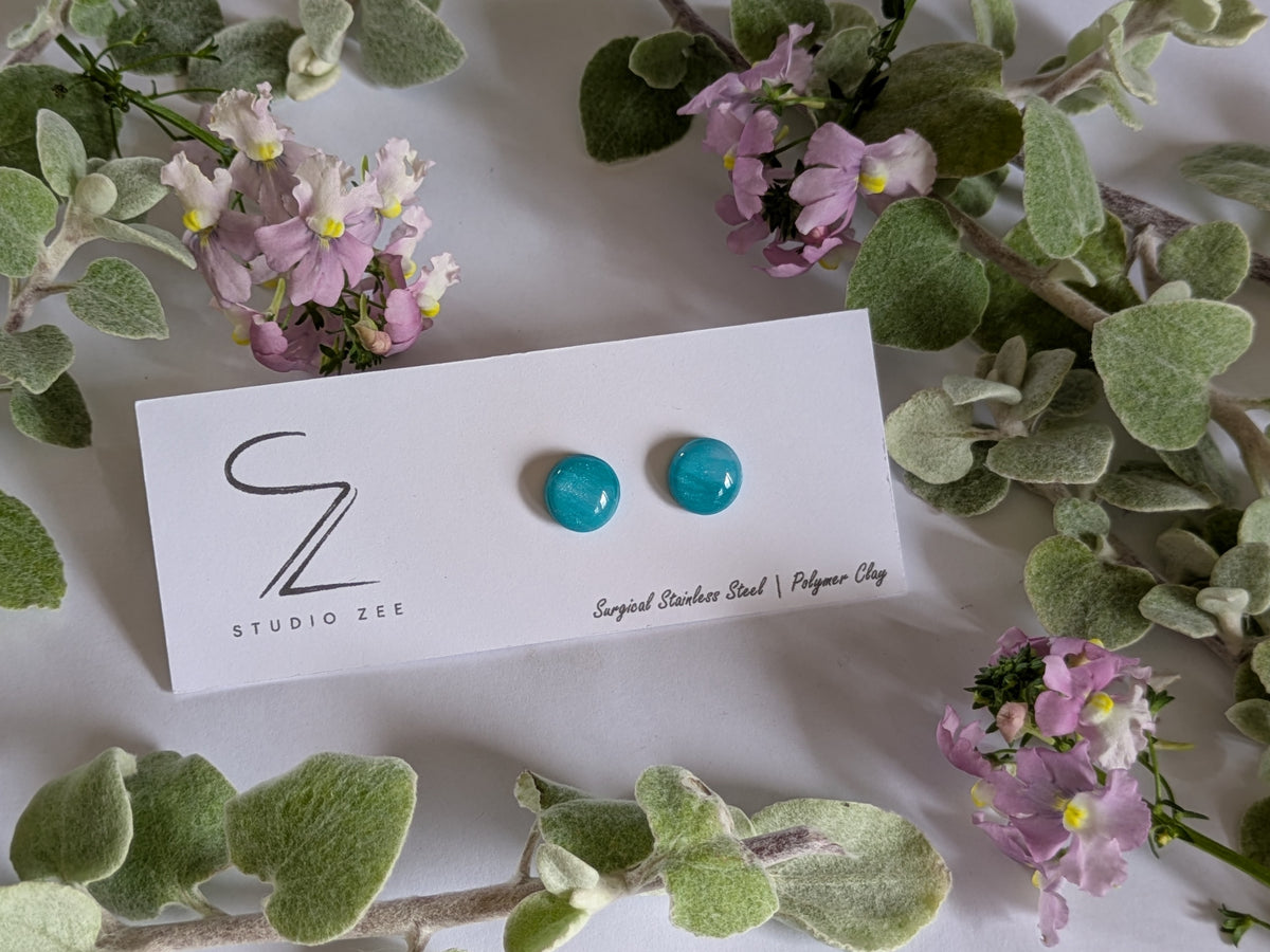 Colourful Stud Earrings