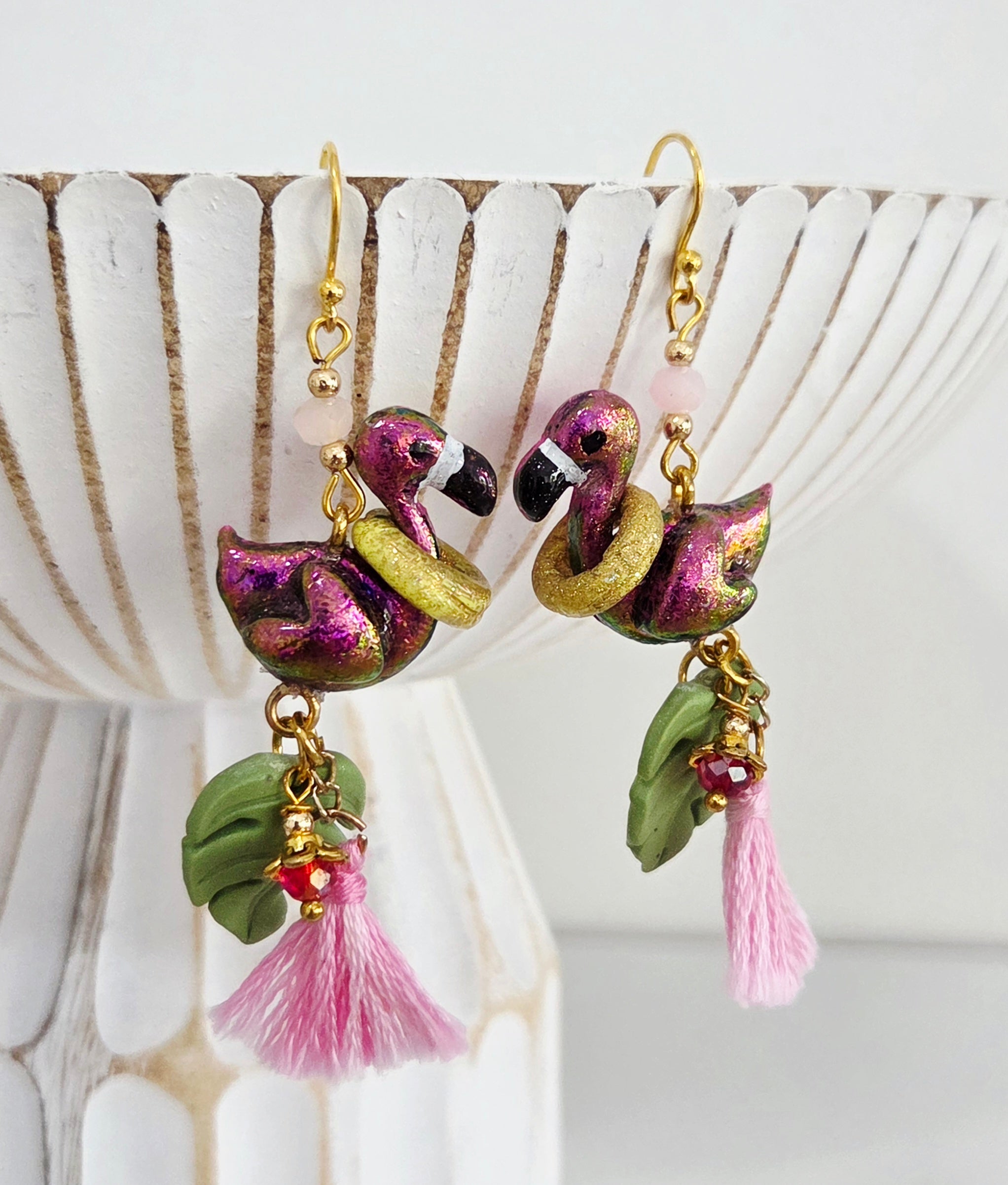 Flamingo Fiesta Earrings