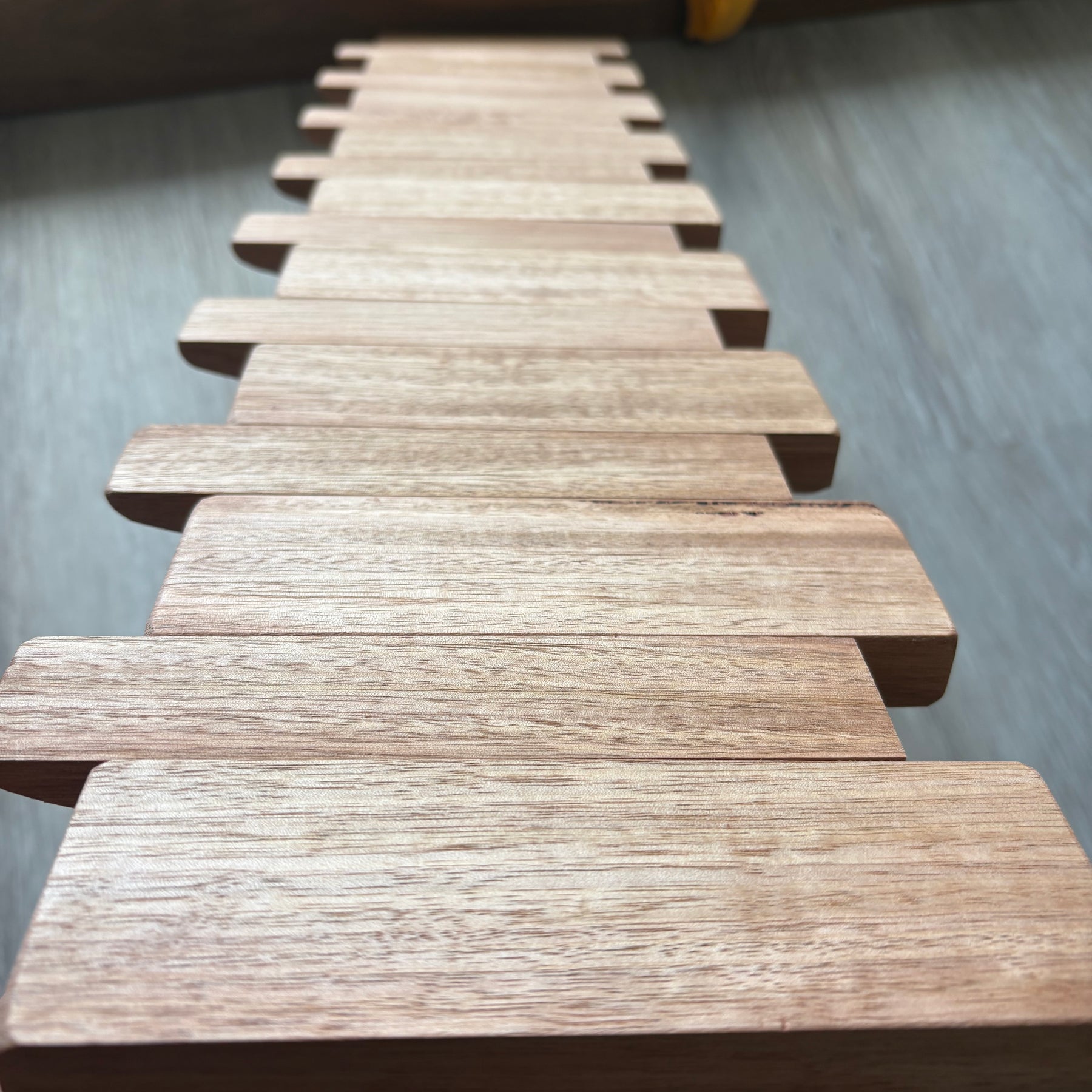 No.2 Tasmanian oak Piano style Coatrack
