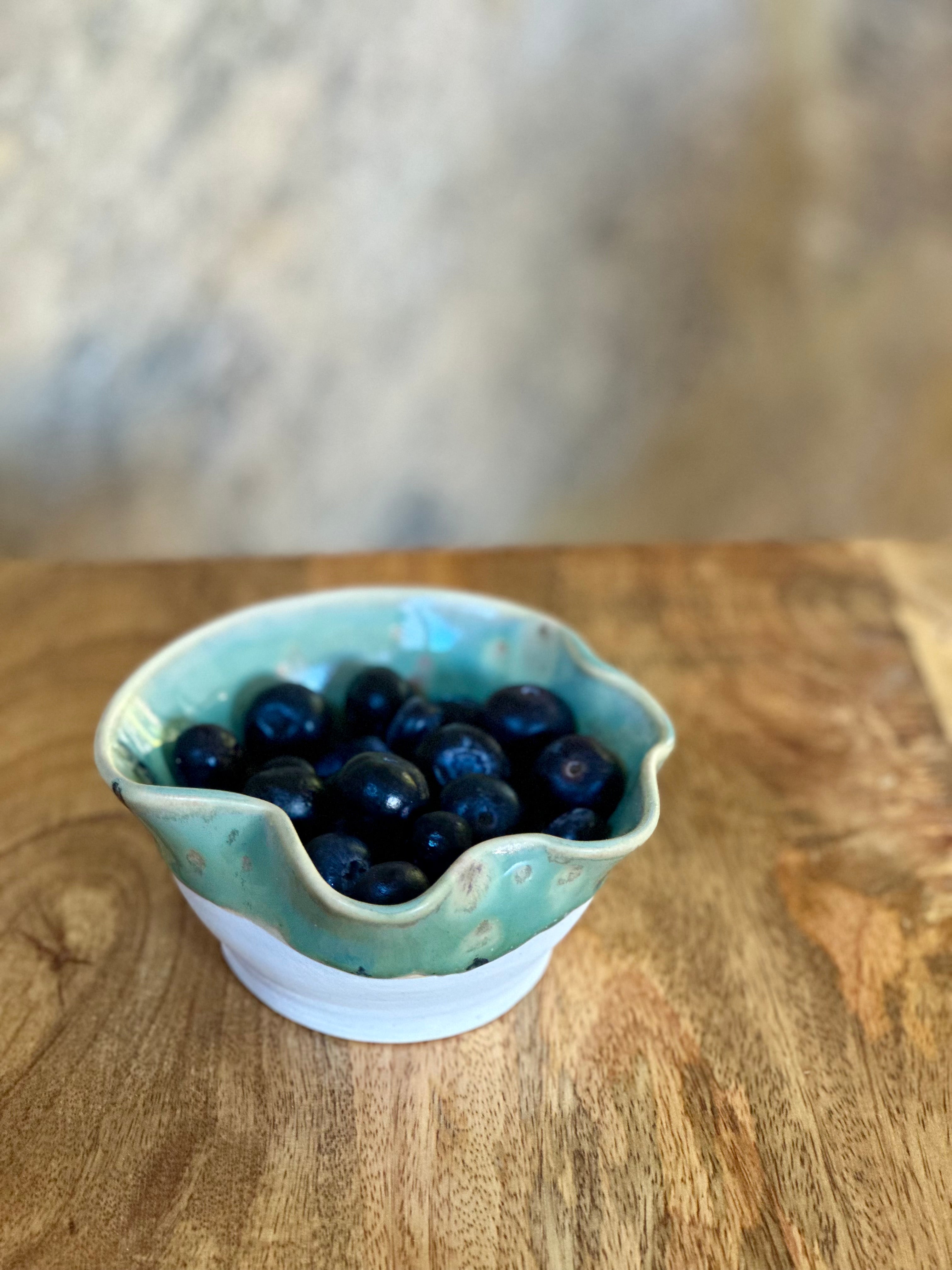 Bowl, Tumbler, Set | Porcelain | Handmade Ceramic Tableware | Wildflowers