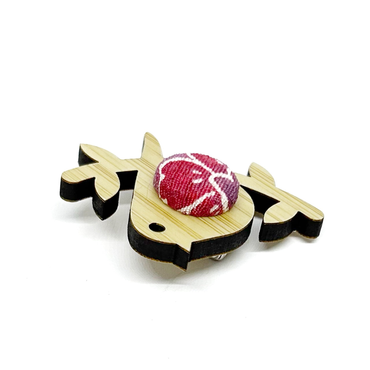 Birdie Brooch Pink