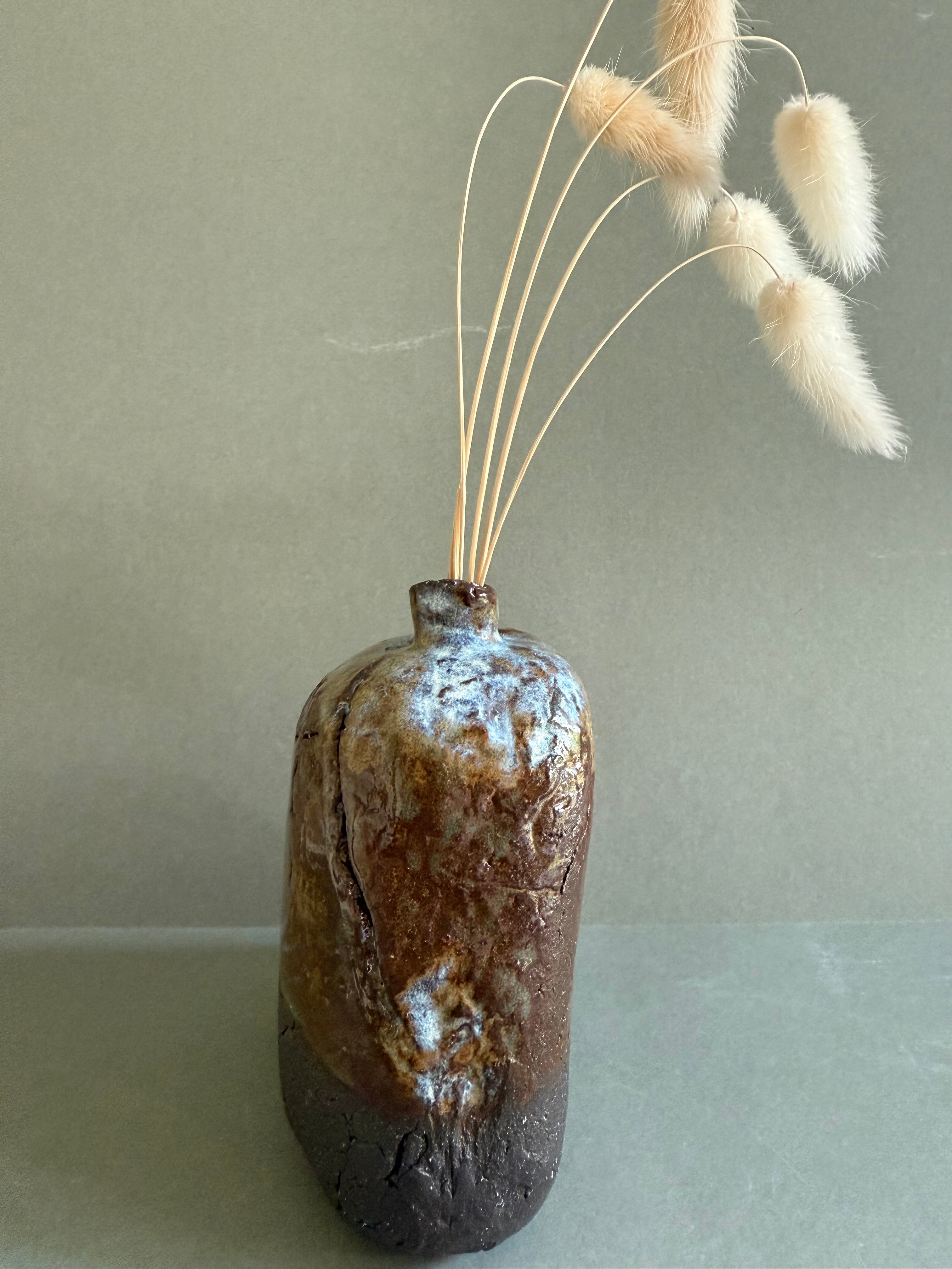 Ceramic rock vase