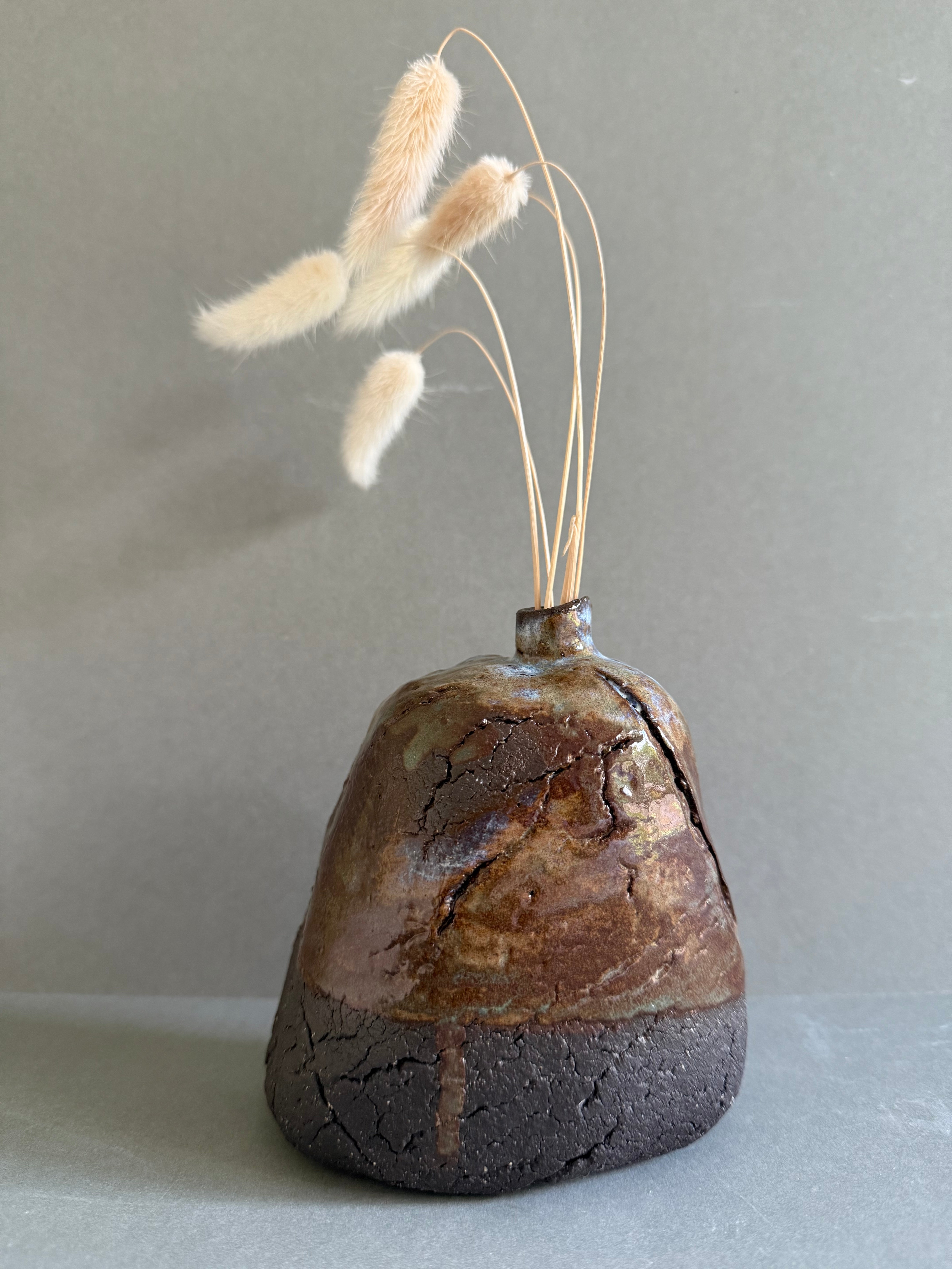 Ceramic rock vase