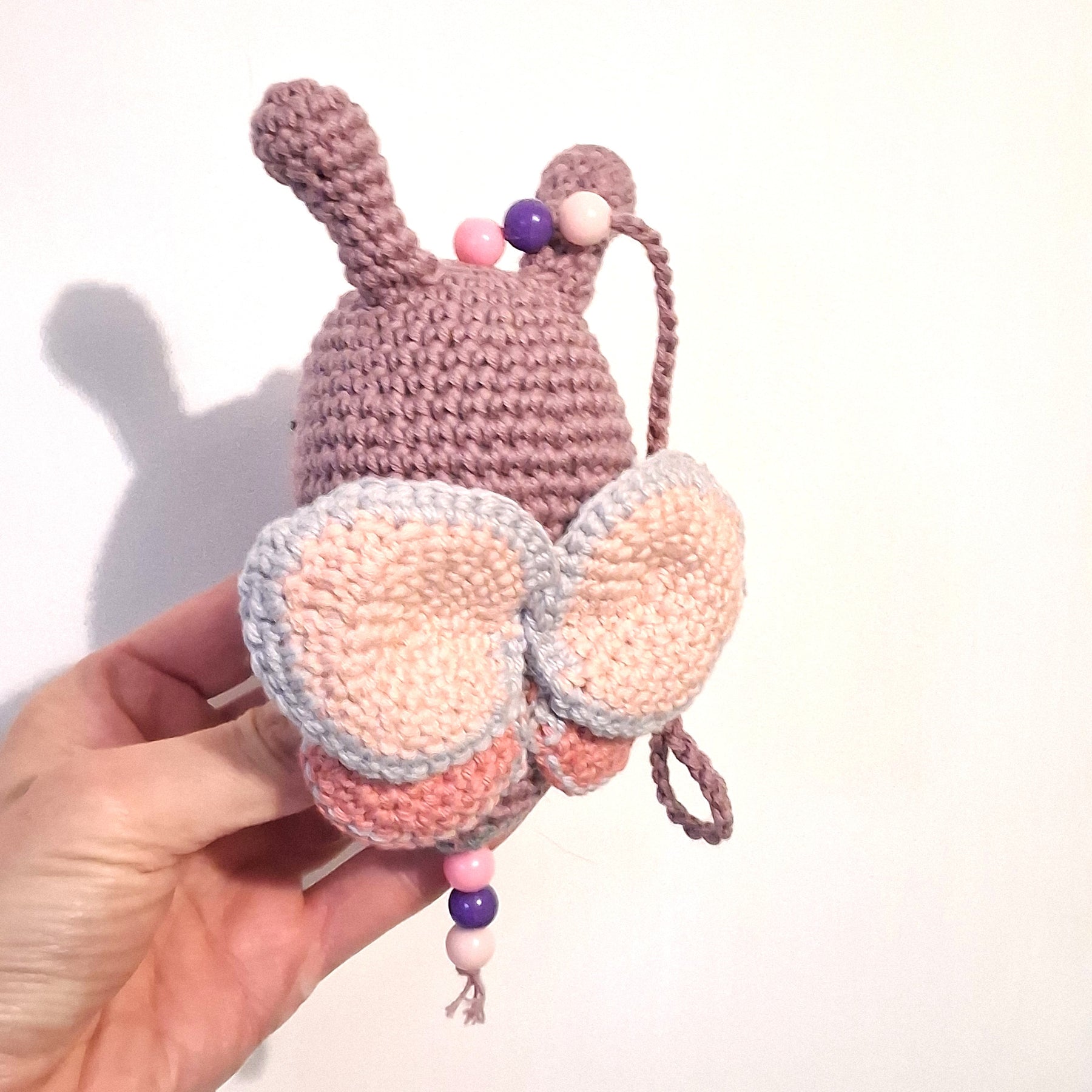 Handmade Crochet Butterfly Mobile/Hanger