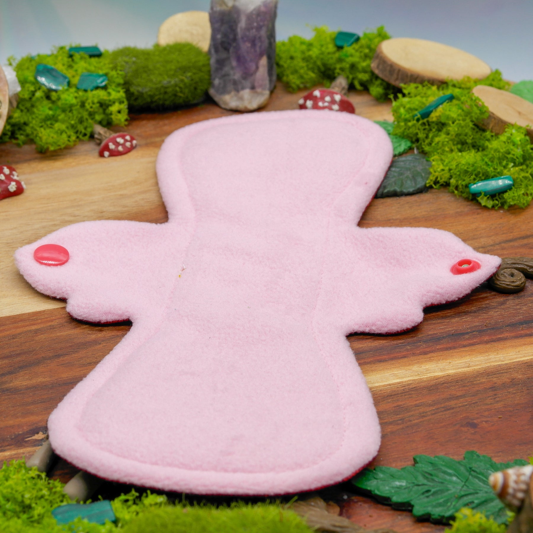 eco-conscious Reusable cloth pad 10" Moderate (Flutter) - 24hrs