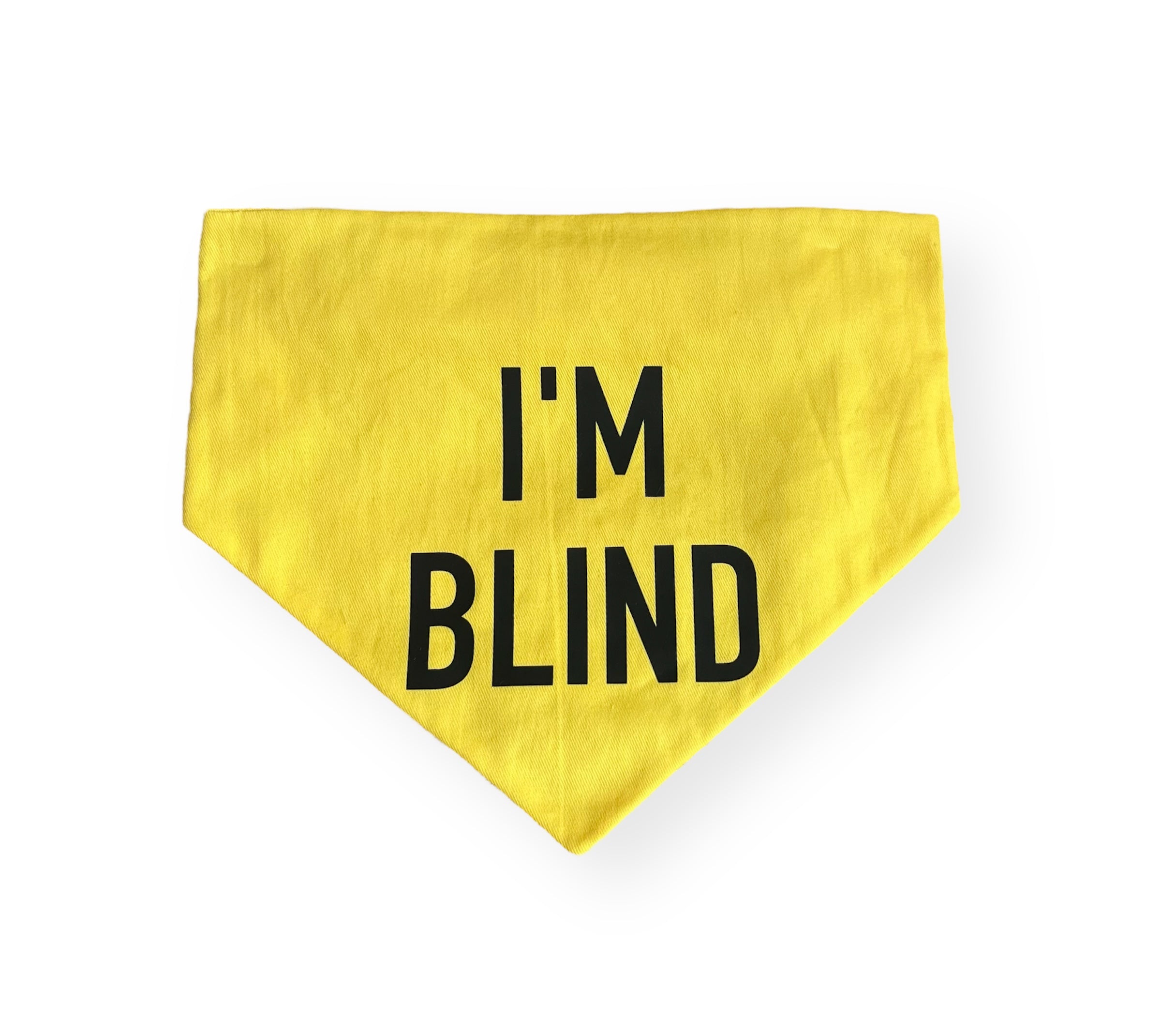 I'm Blind/Deaf - Dog Scrunchie Bandana