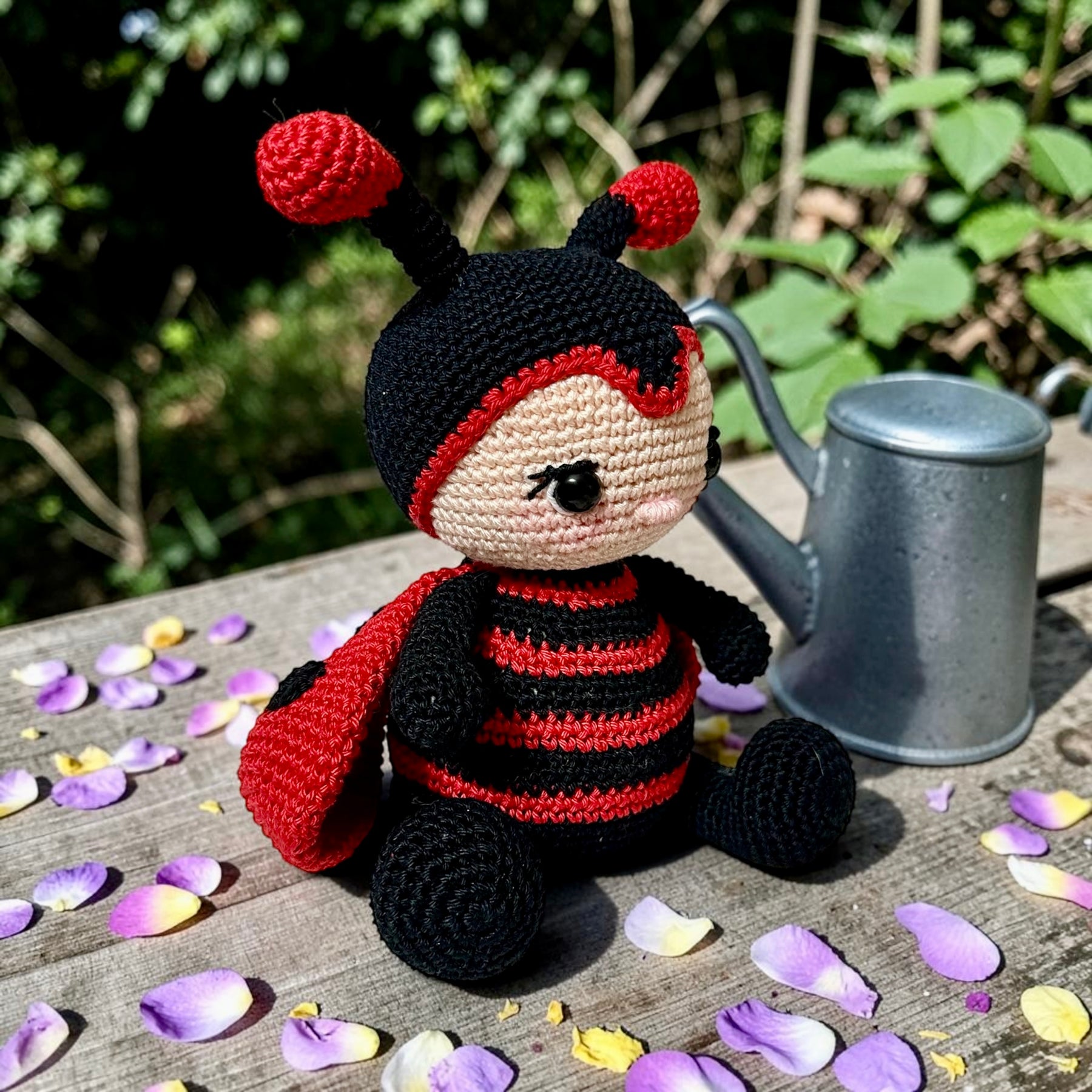 Crochet Winged Insect — Whimsical Woodland Friend 🐝✨