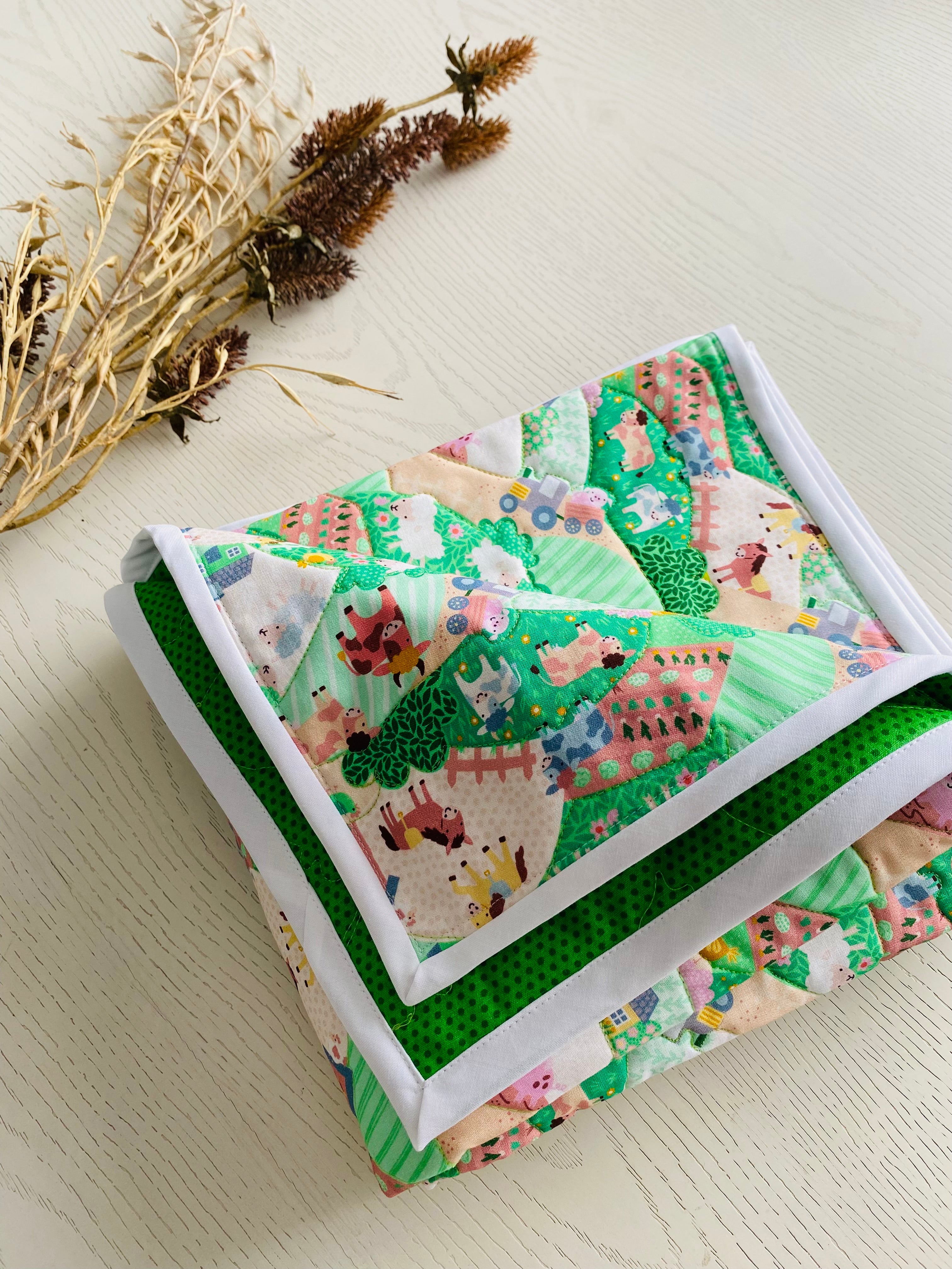 Custom Handmade Baby & Toddler Quilt Gift