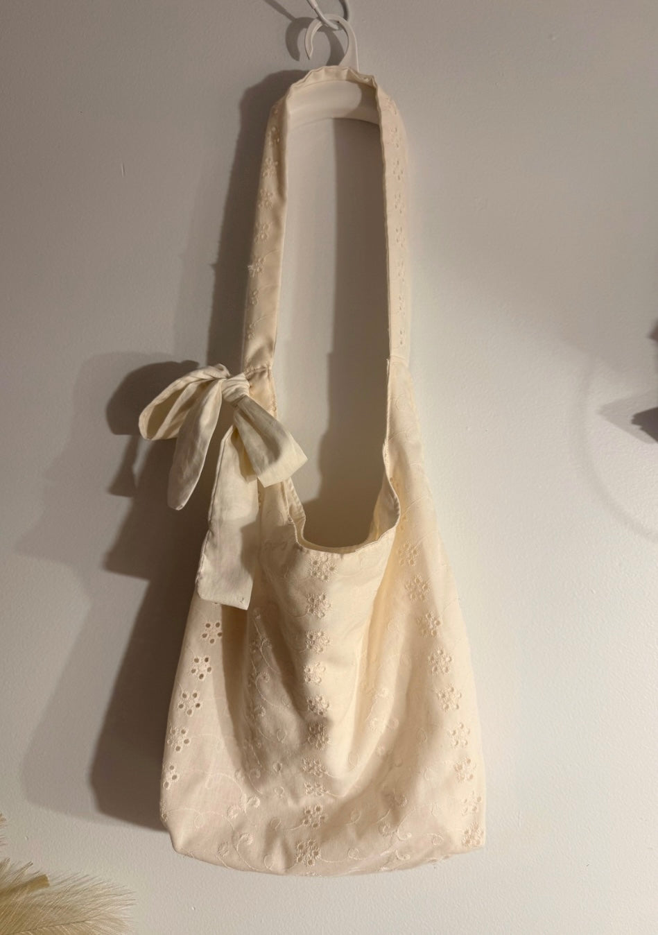 Embroidered Shoulder Bag