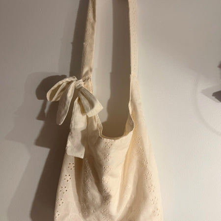 Embroidered Shoulder Bag