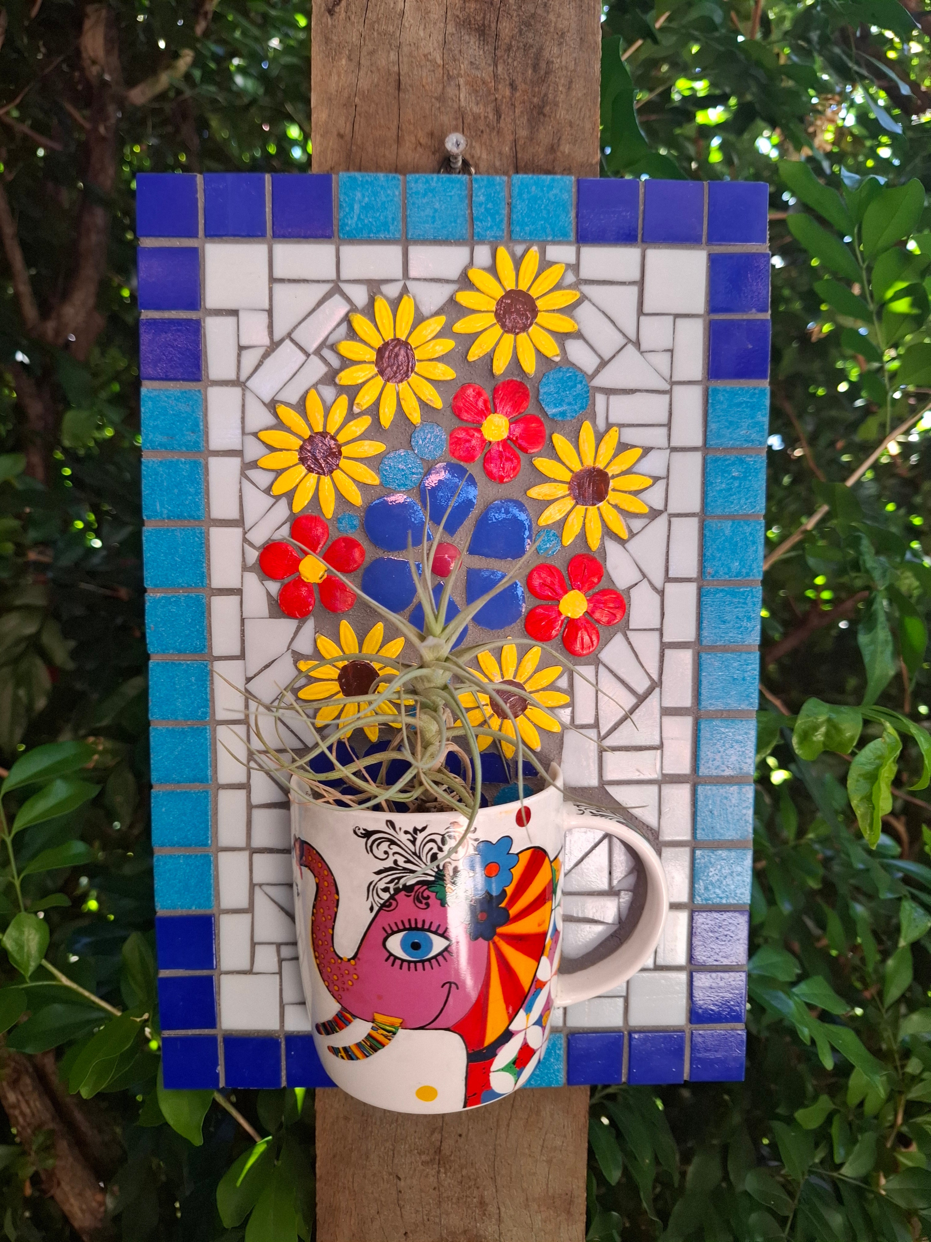 Mosaic 1/2 cup Planter