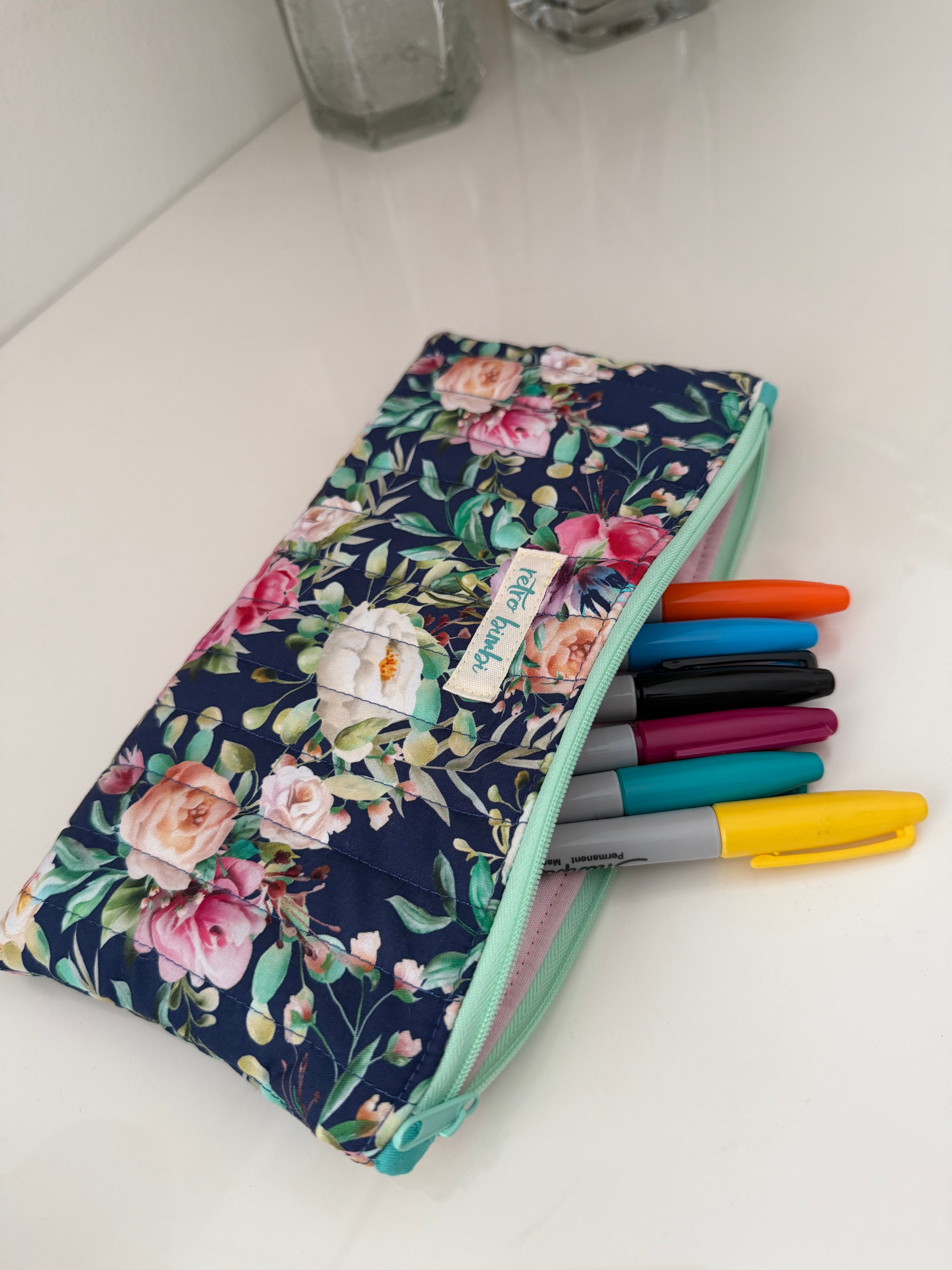 Quilted Pencil Pouch - Various Designs