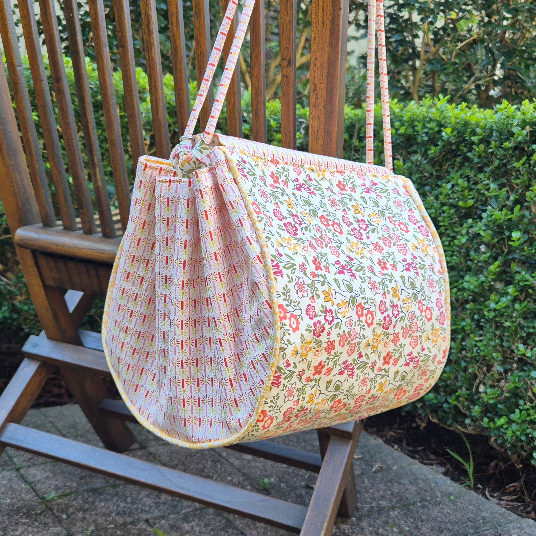 Large Knitting Project Bag – Convertible Tote