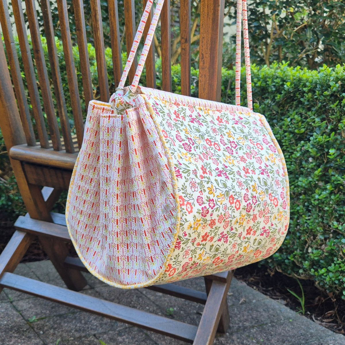 Large Knitting Project Bag – Convertible Tote