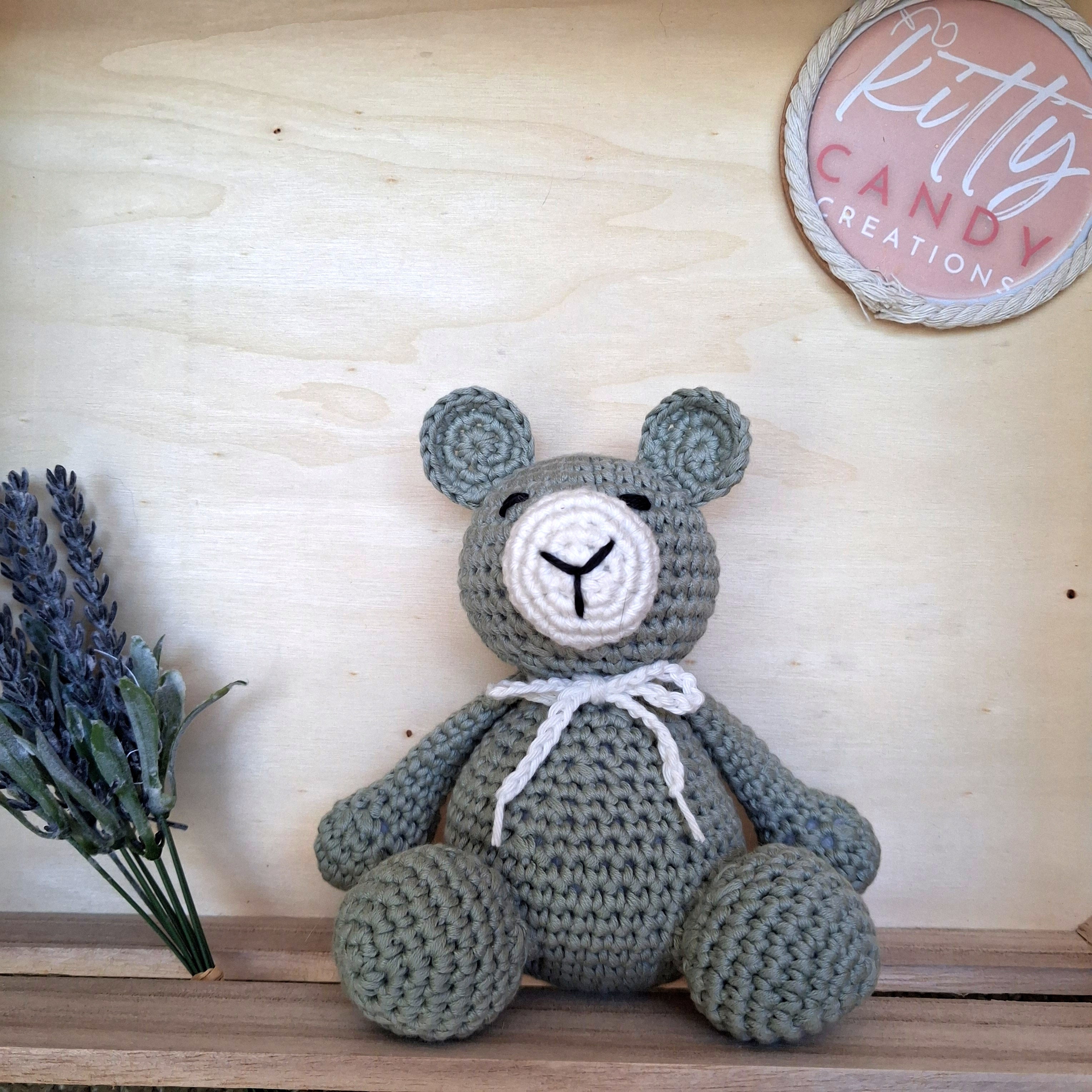 Crochet Little Bear - 100% cotton