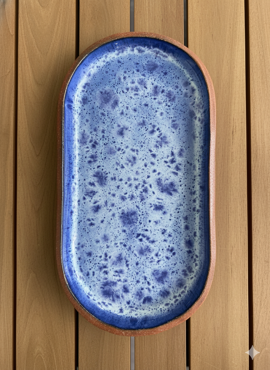 Ceramic Handcrafted Serving Plate