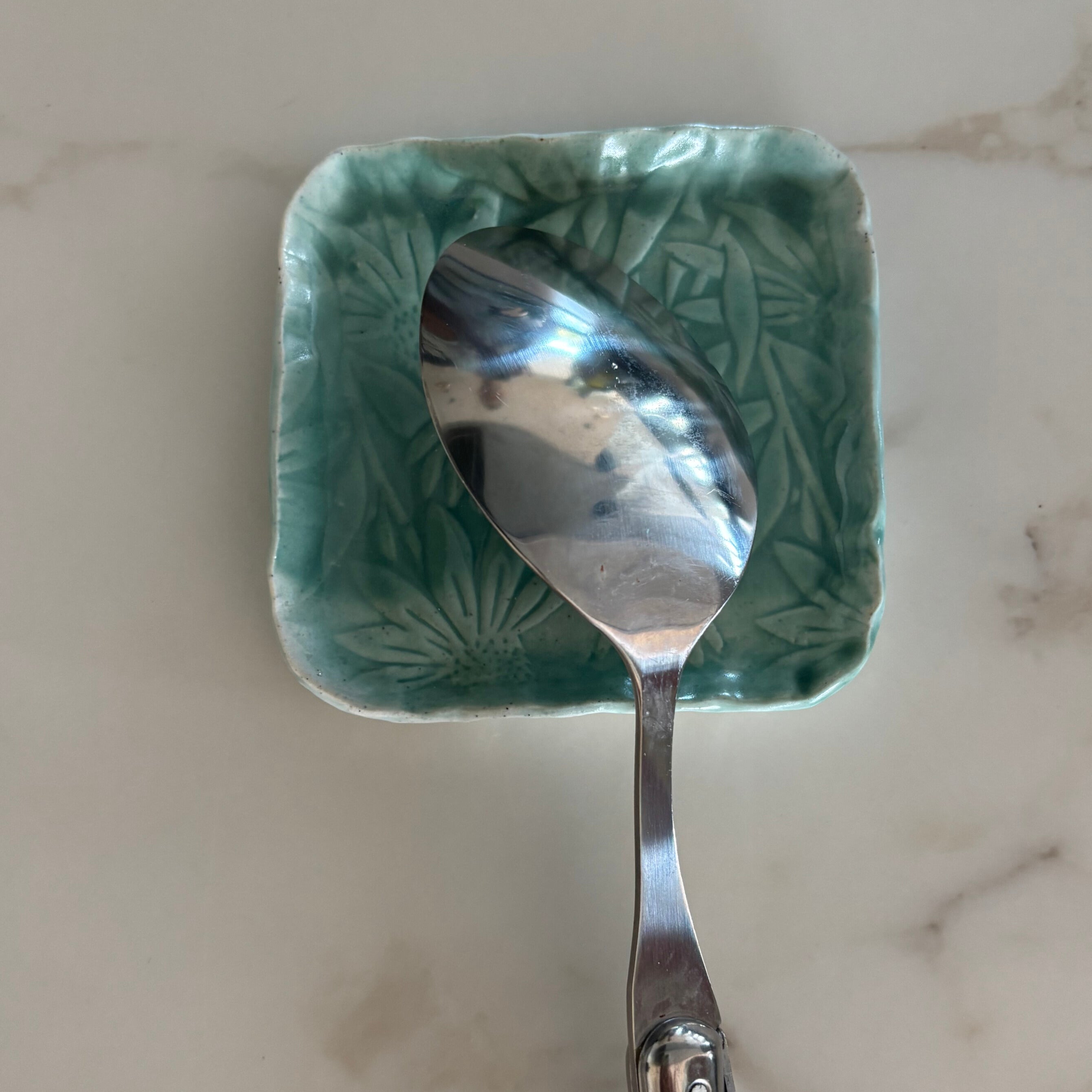 Handmade Ceramic Trinket | Jewellery | Small Food Plates | Spoon Rest | Saucer| Side Plate | Coneflower Floral Stoneware Dishes