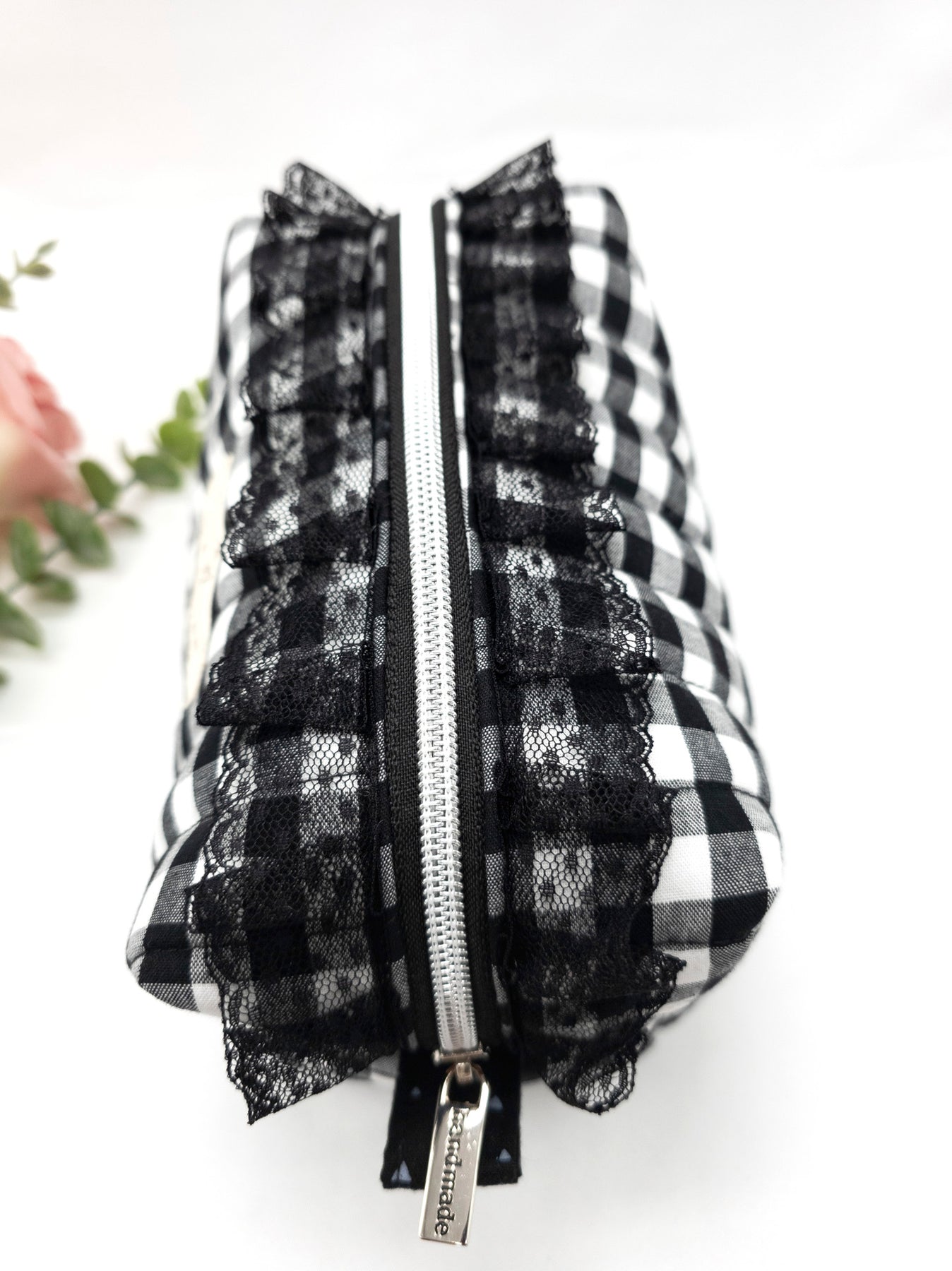 Quilted Make up Bag, Cosmetic Pouch, Travel Toiletry