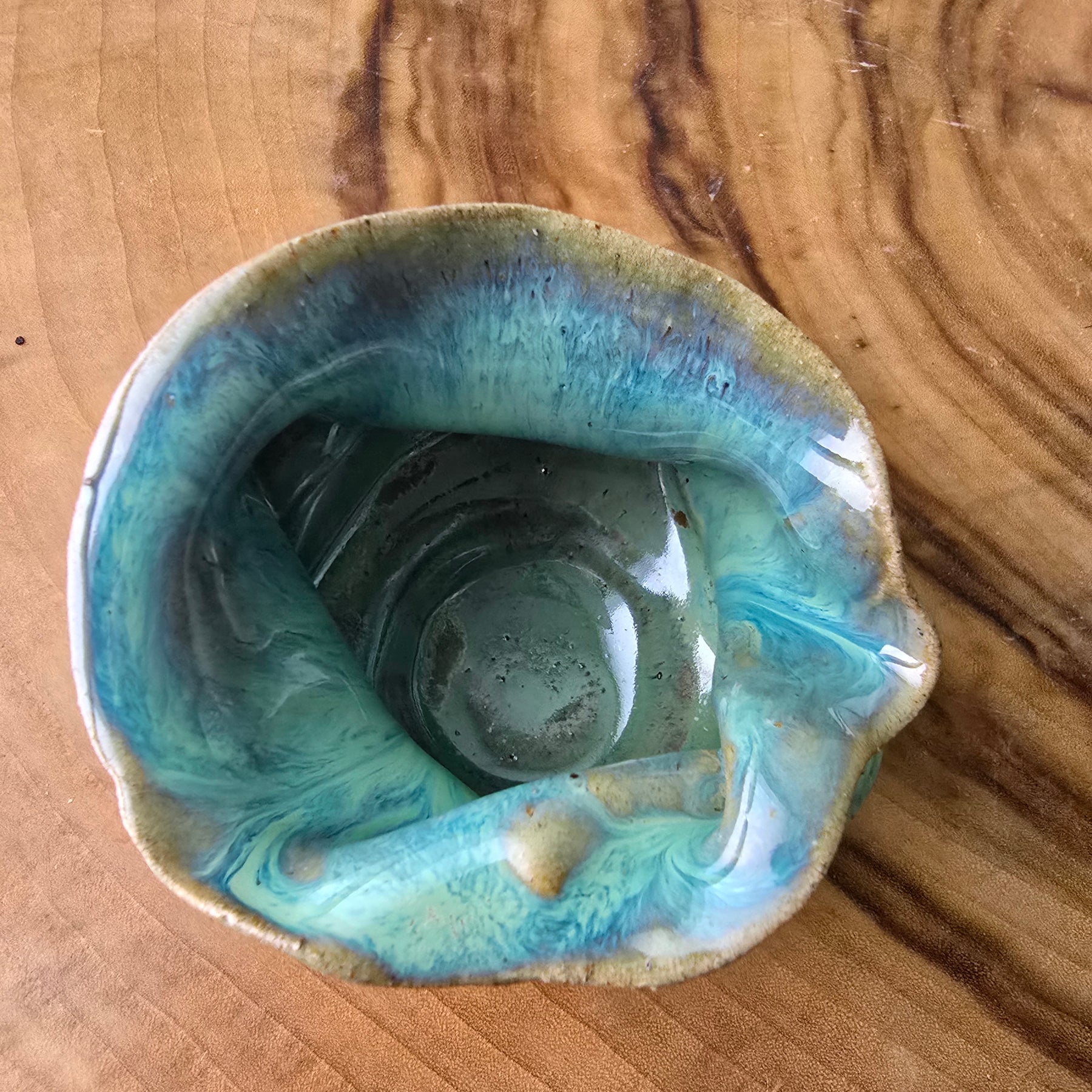 Folded small pot