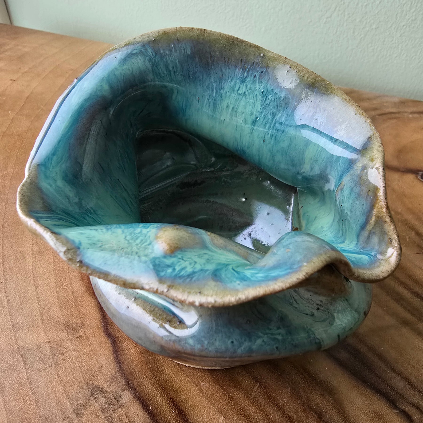 Folded small pot
