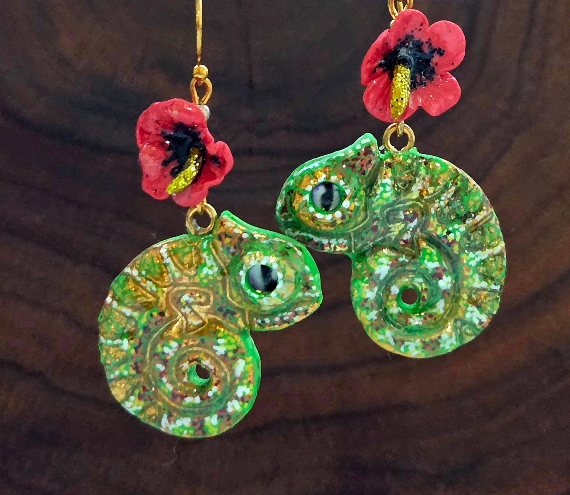 Chameleon Earrings