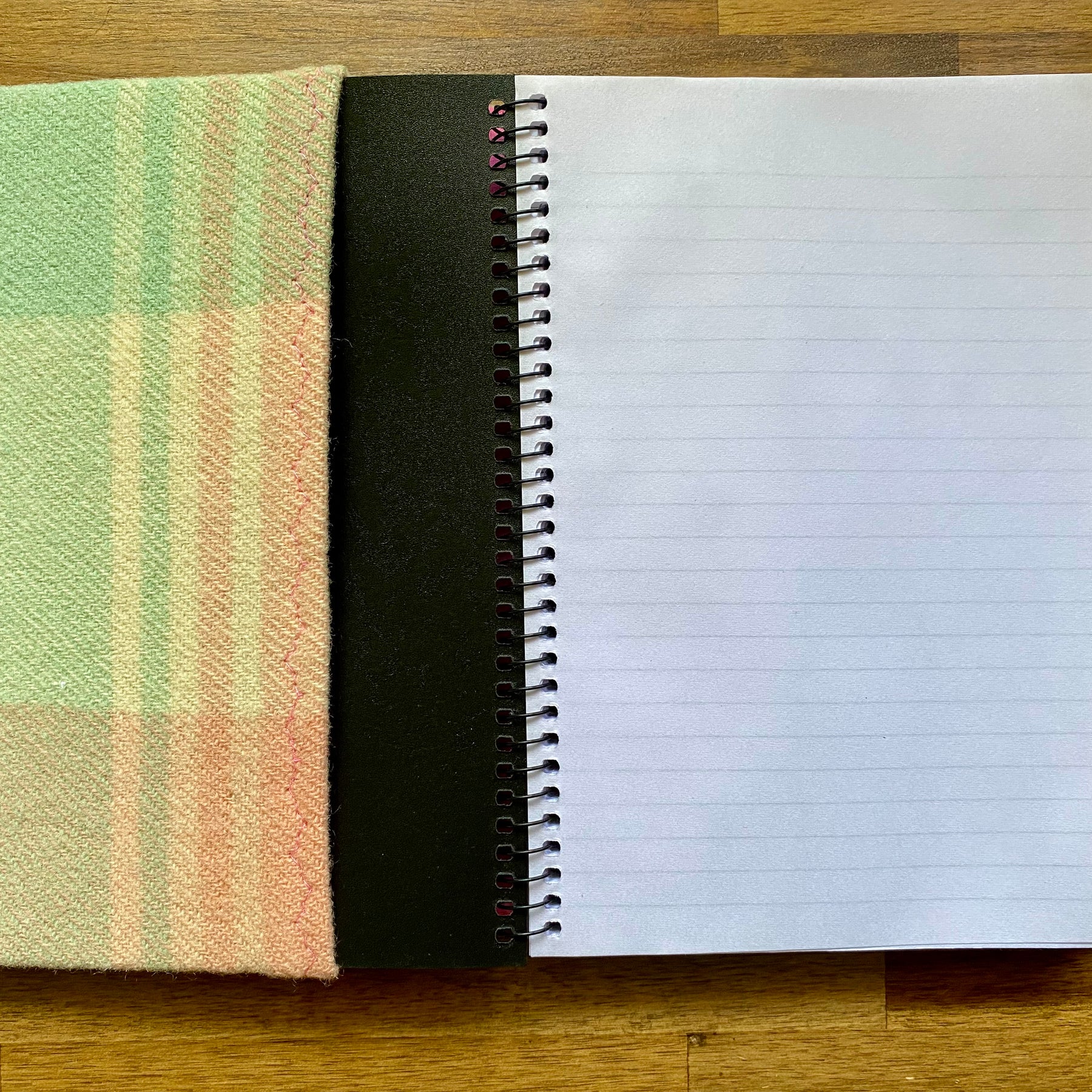 A5 Upcycled Notebook Vintage Caravan - Multi