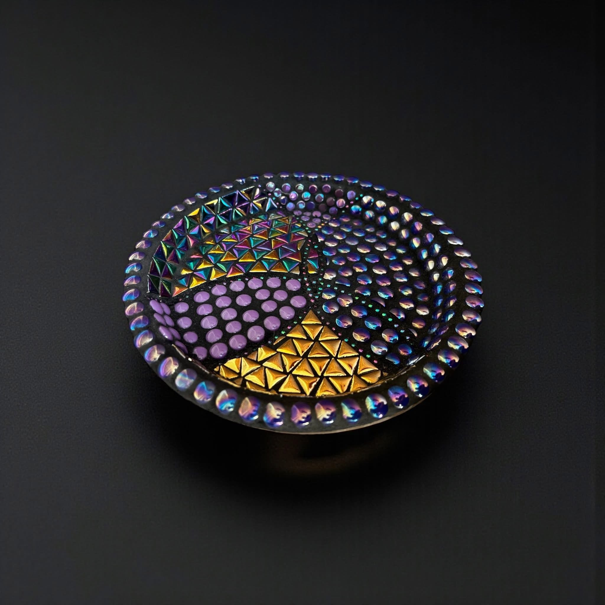 Mosaic Bee Baths.