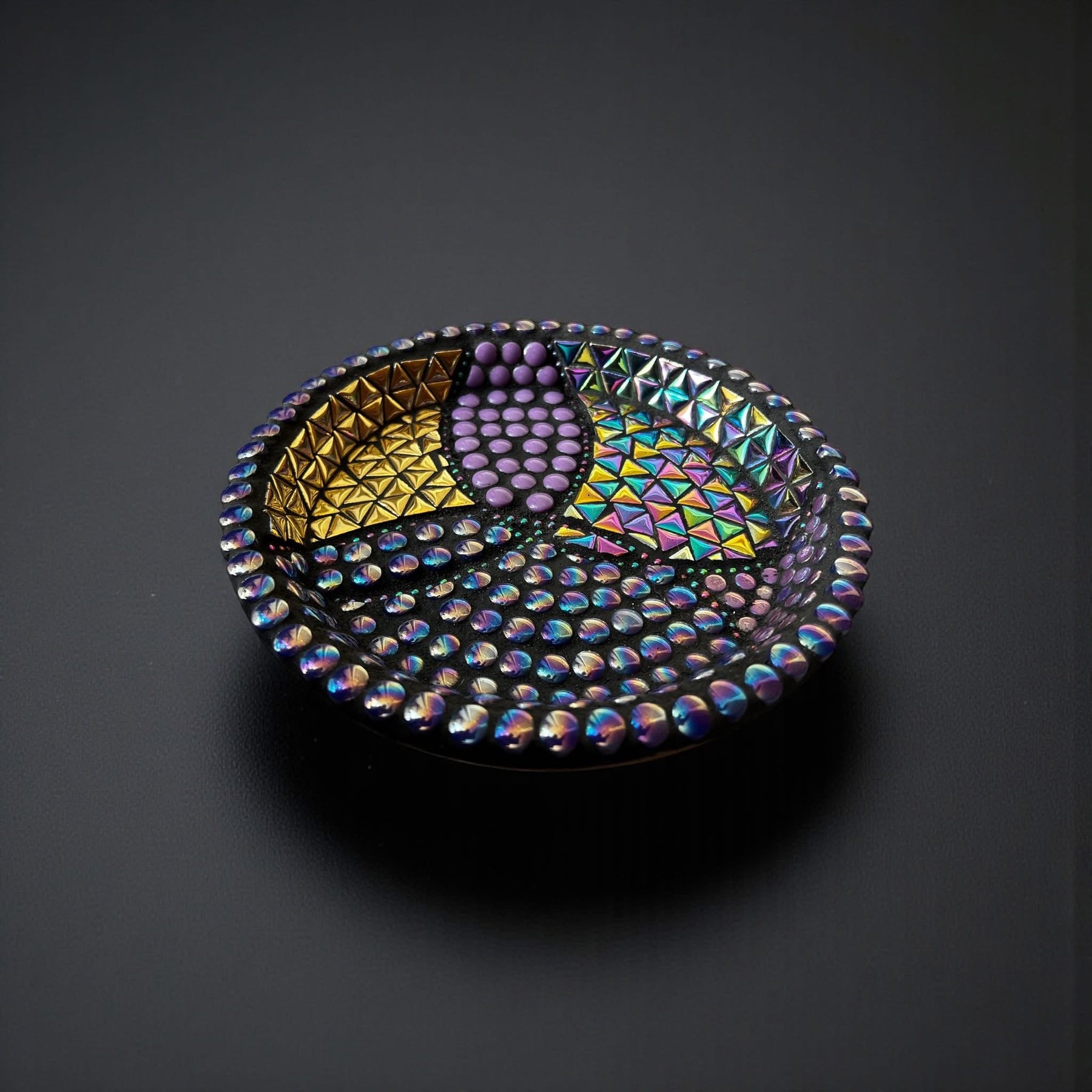 Mosaic Bee Baths.