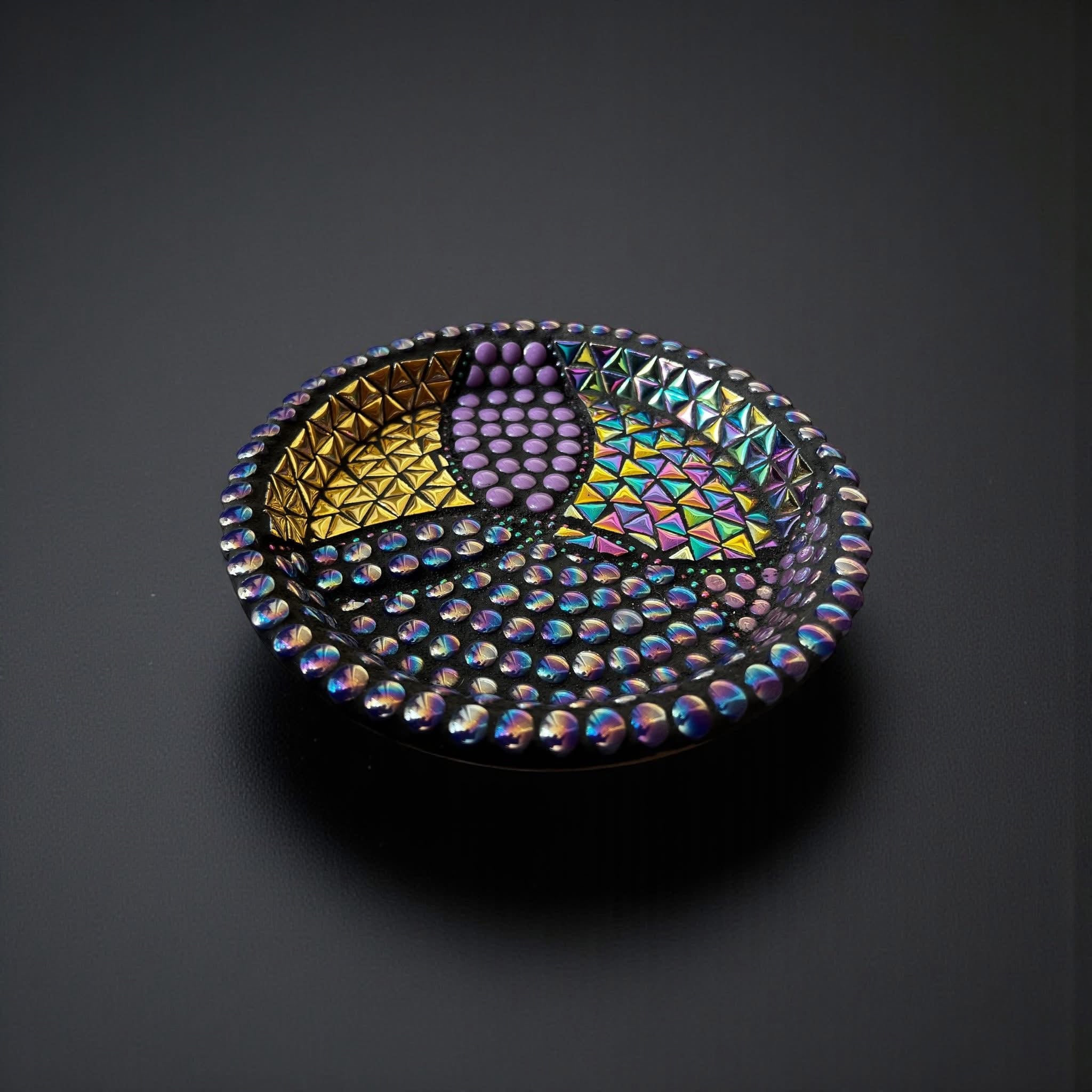 Mosaic Bee Baths.