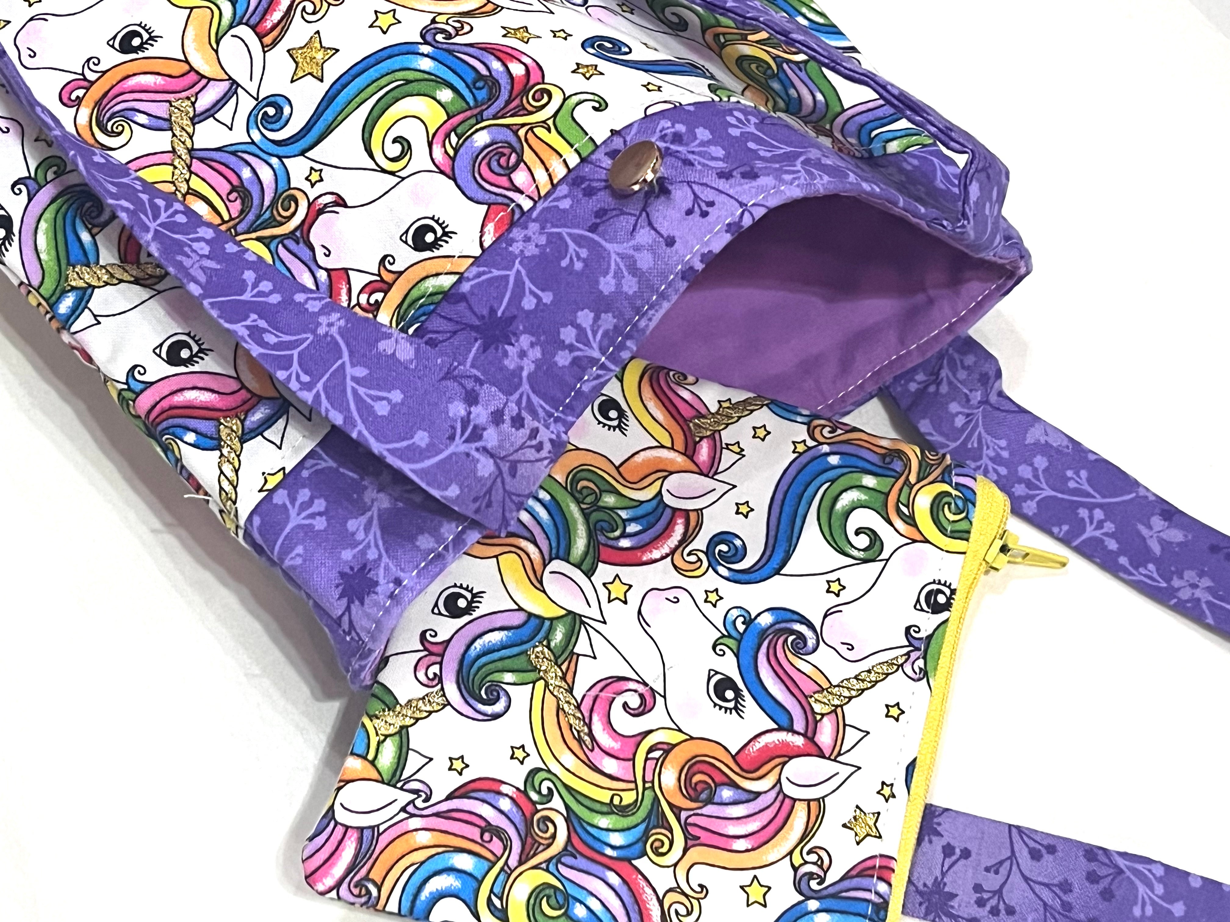 Unicorns handbag and purse