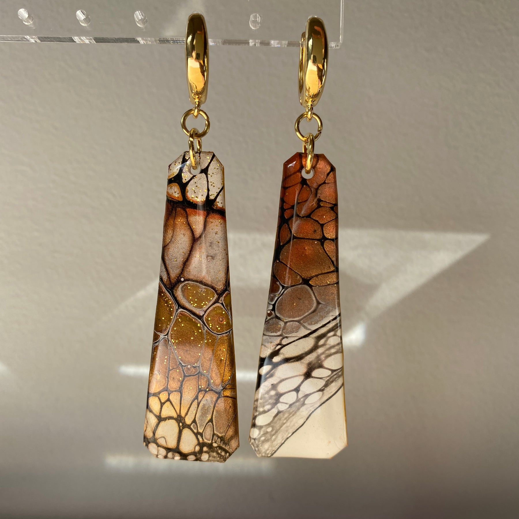Arty Autumn Handmade Earrings