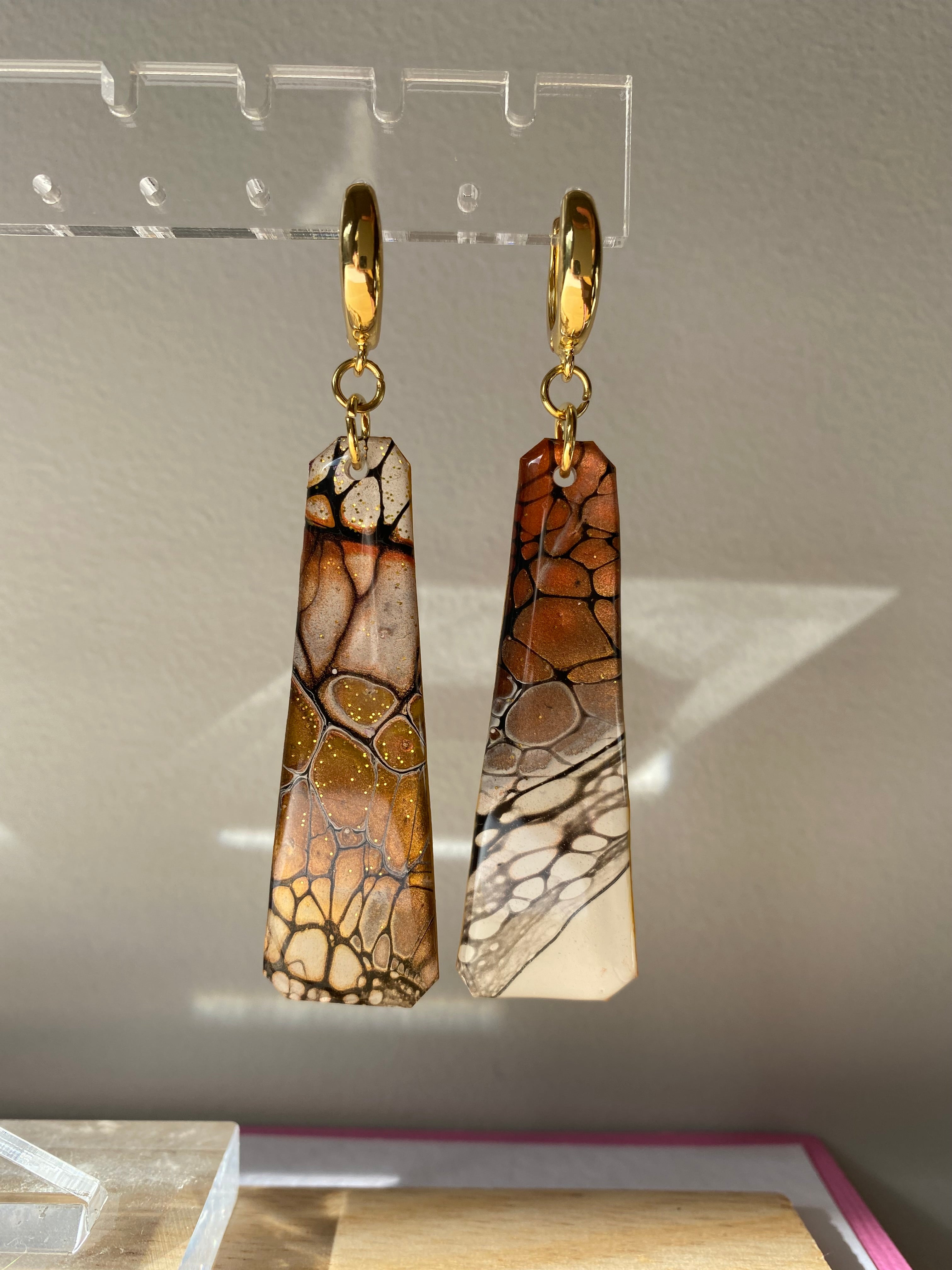 Arty Autumn Handmade Earrings
