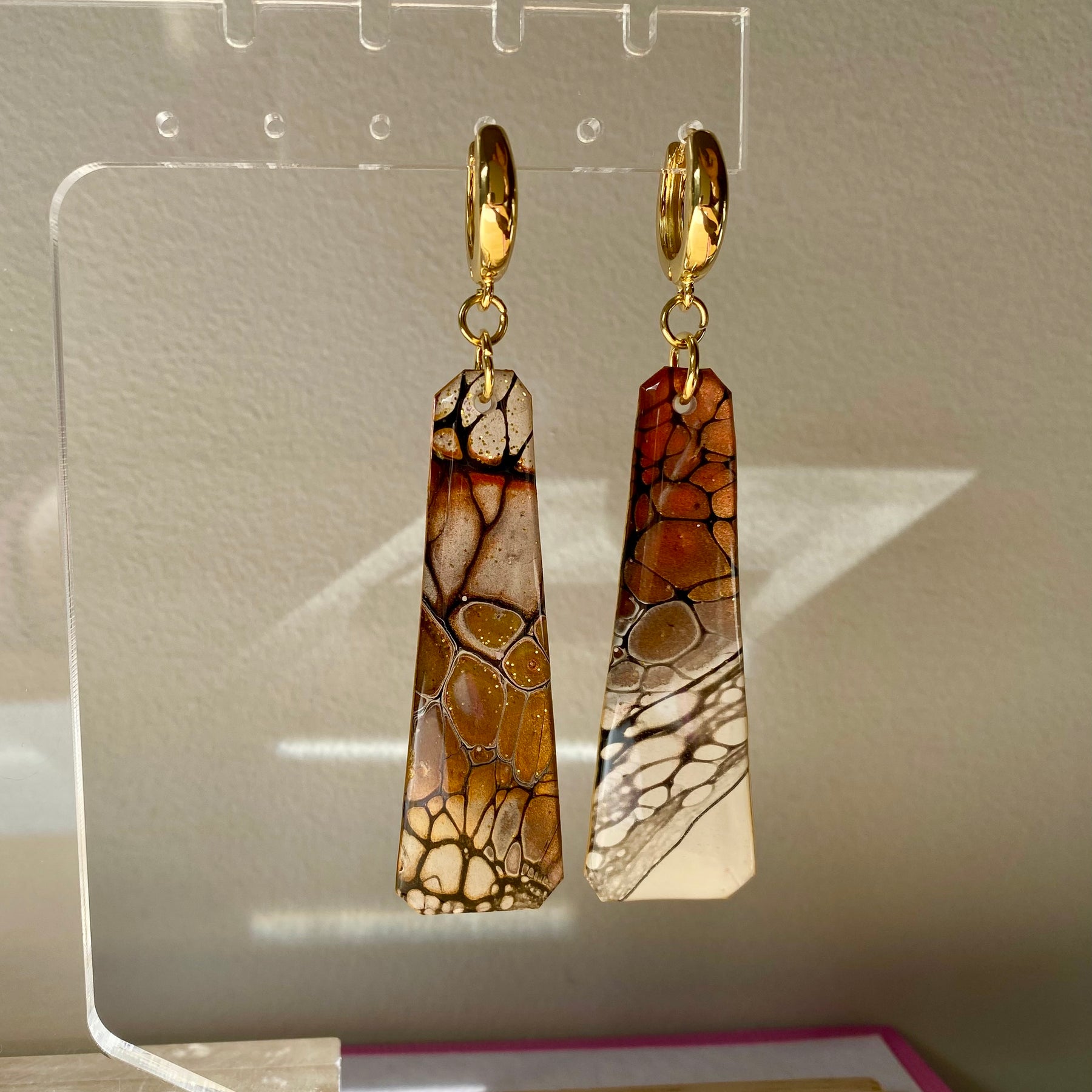 Arty Autumn Handmade Earrings