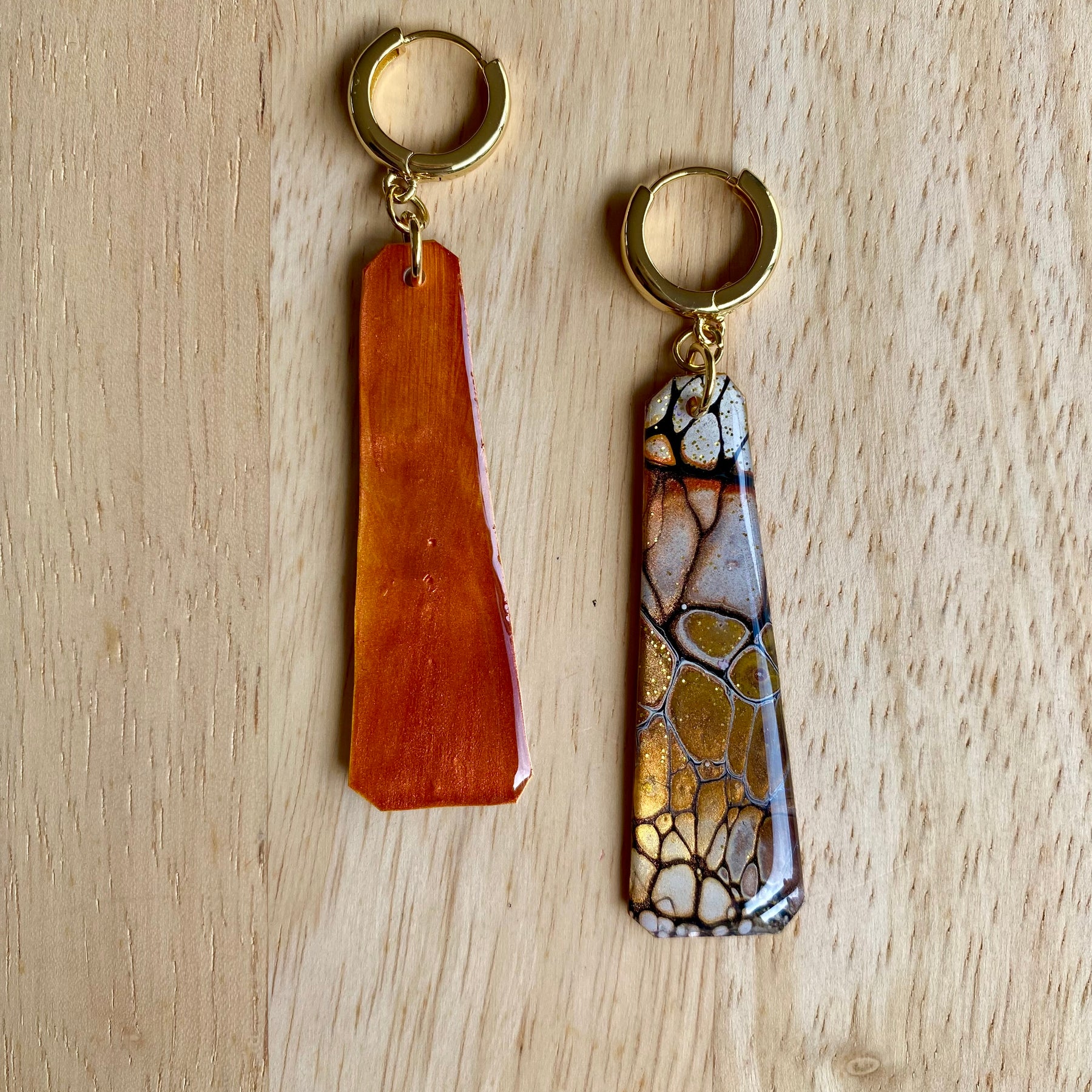 Arty Autumn Handmade Earrings
