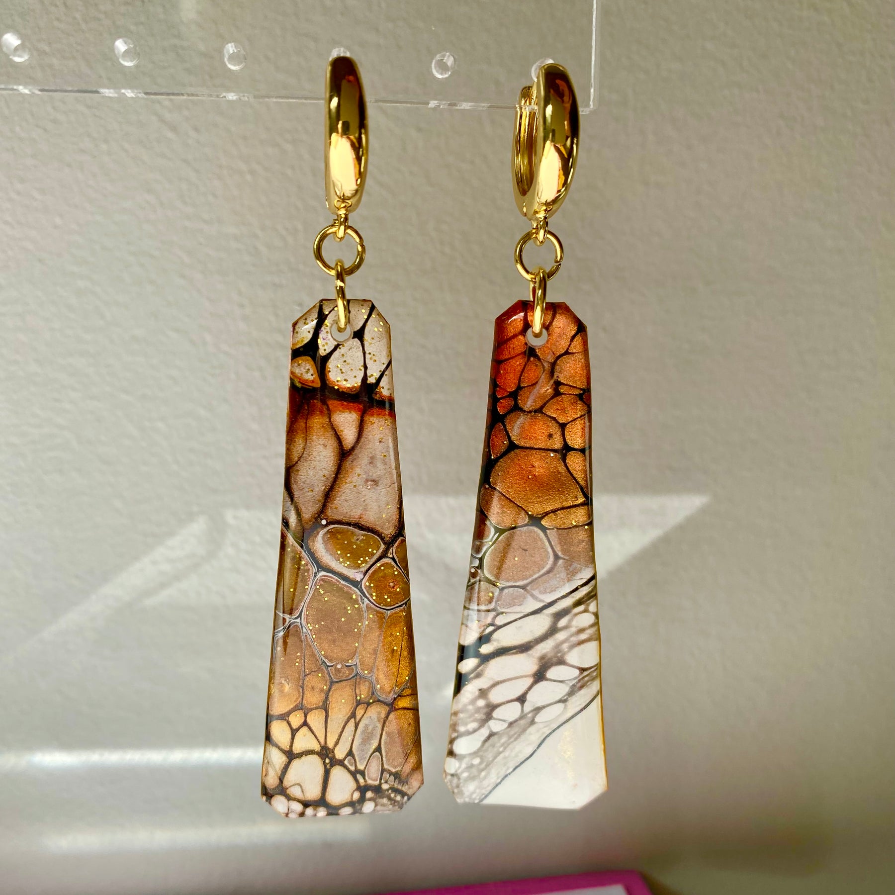 Arty Autumn Handmade Earrings